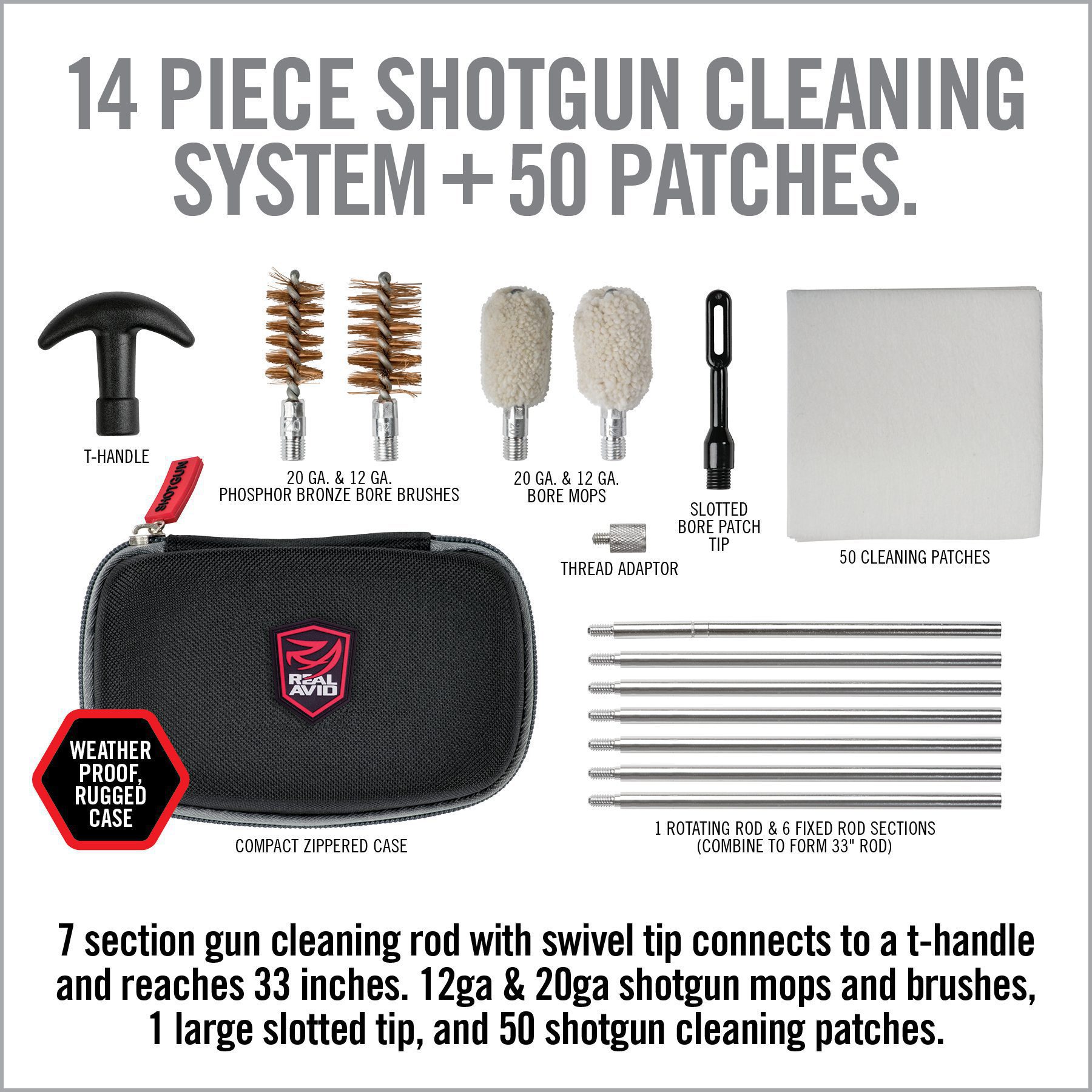 real-avid-gun-boss-shotgun-cleaning-kit-12-20-ga-flinten-reinigungsset image 4