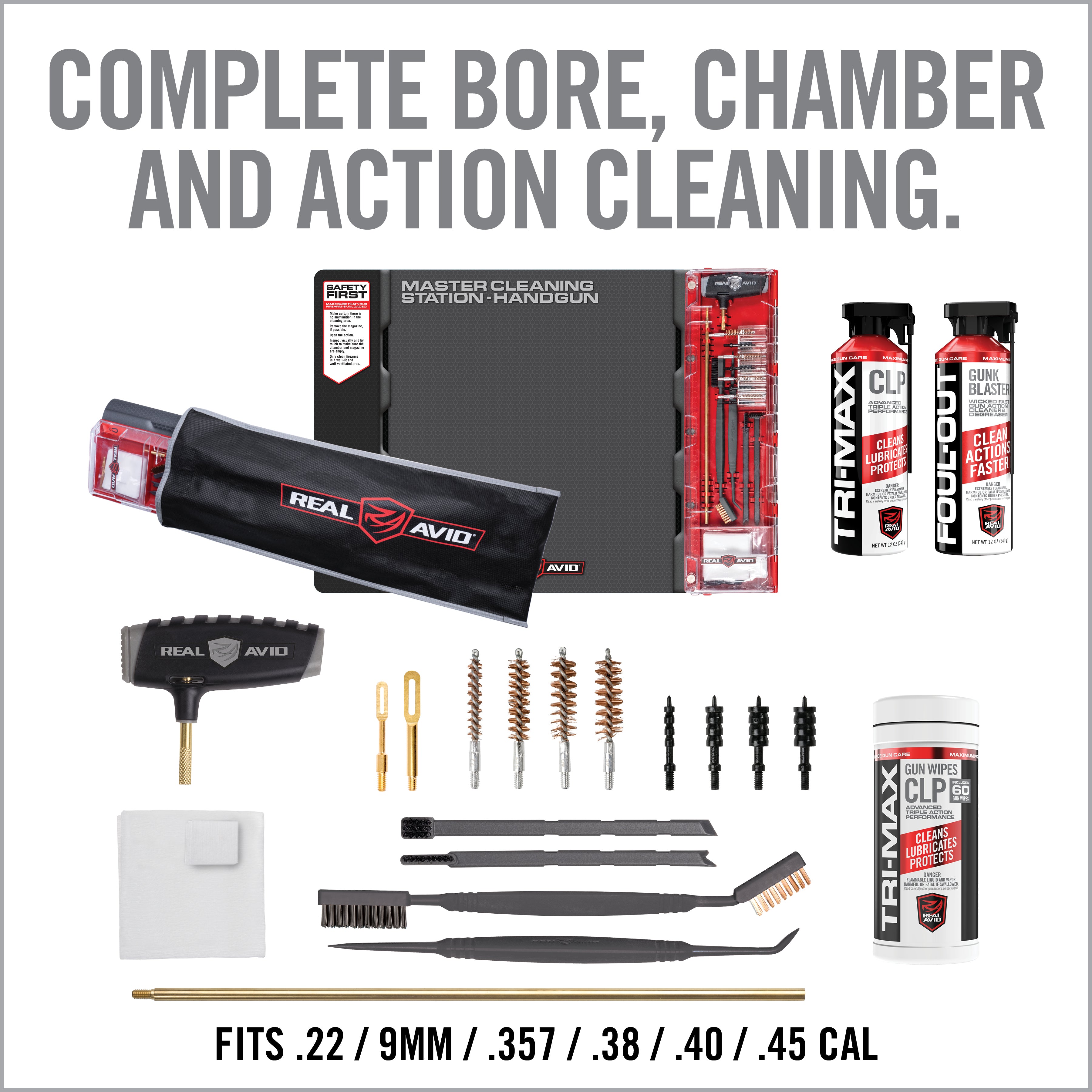 real-avid-master-cleaning-station-handgun-pack-pistolen-reinigungsset image 2