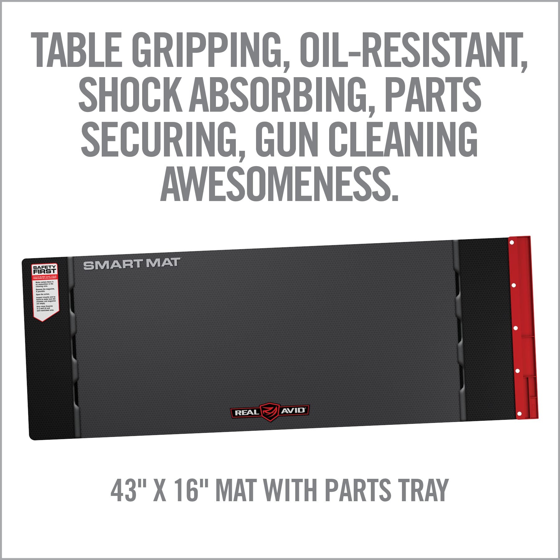 real-avid-smart-mat-universal-waffen-reinigungsmatte-mit-teilewanne image 3