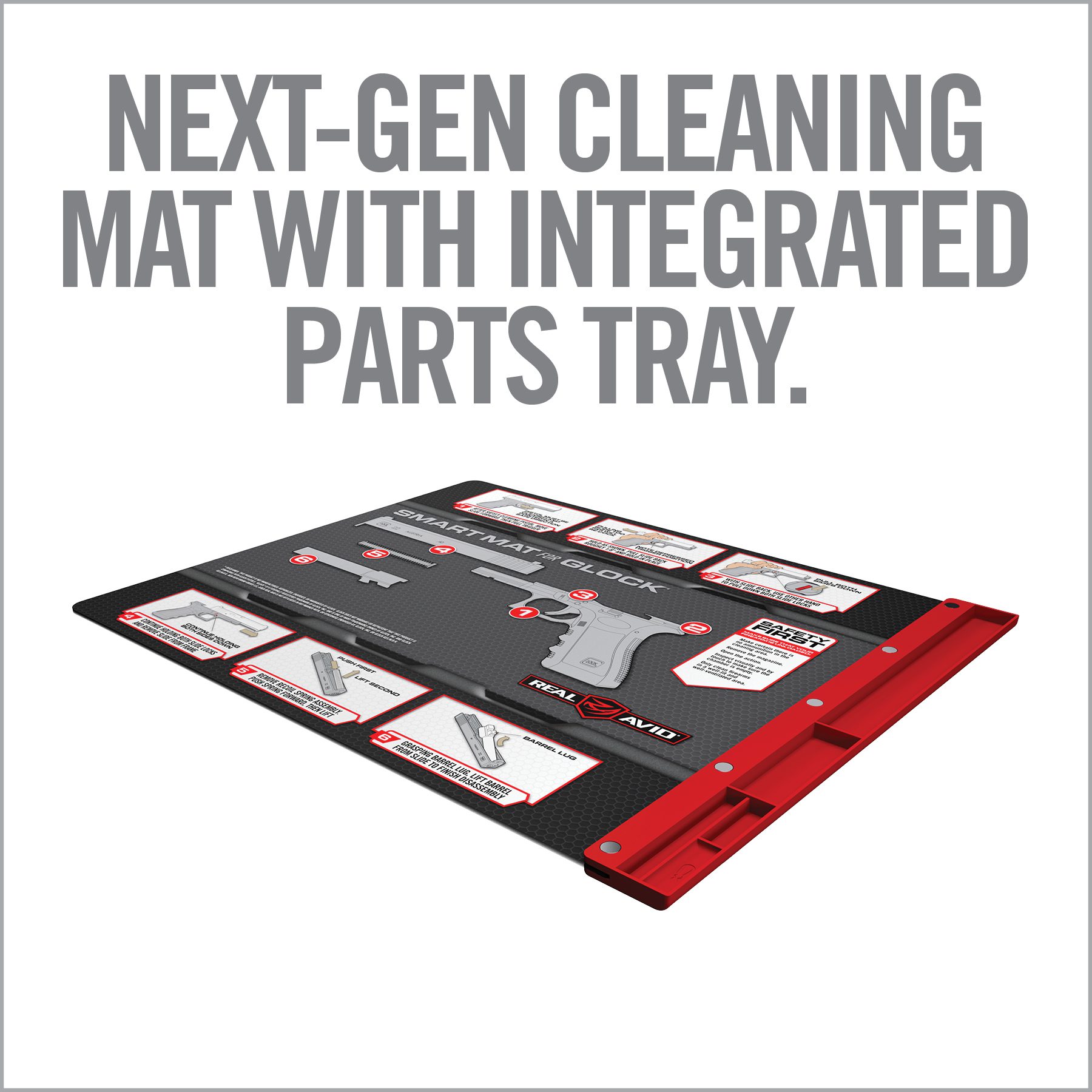 real-avid-smart-mat-for-glock-reinigungsmatte-mit-teile-ablage image 2