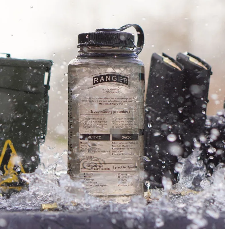 black-trident-ranger-bottle-nalgene-trinkflasche-1-liter image 1