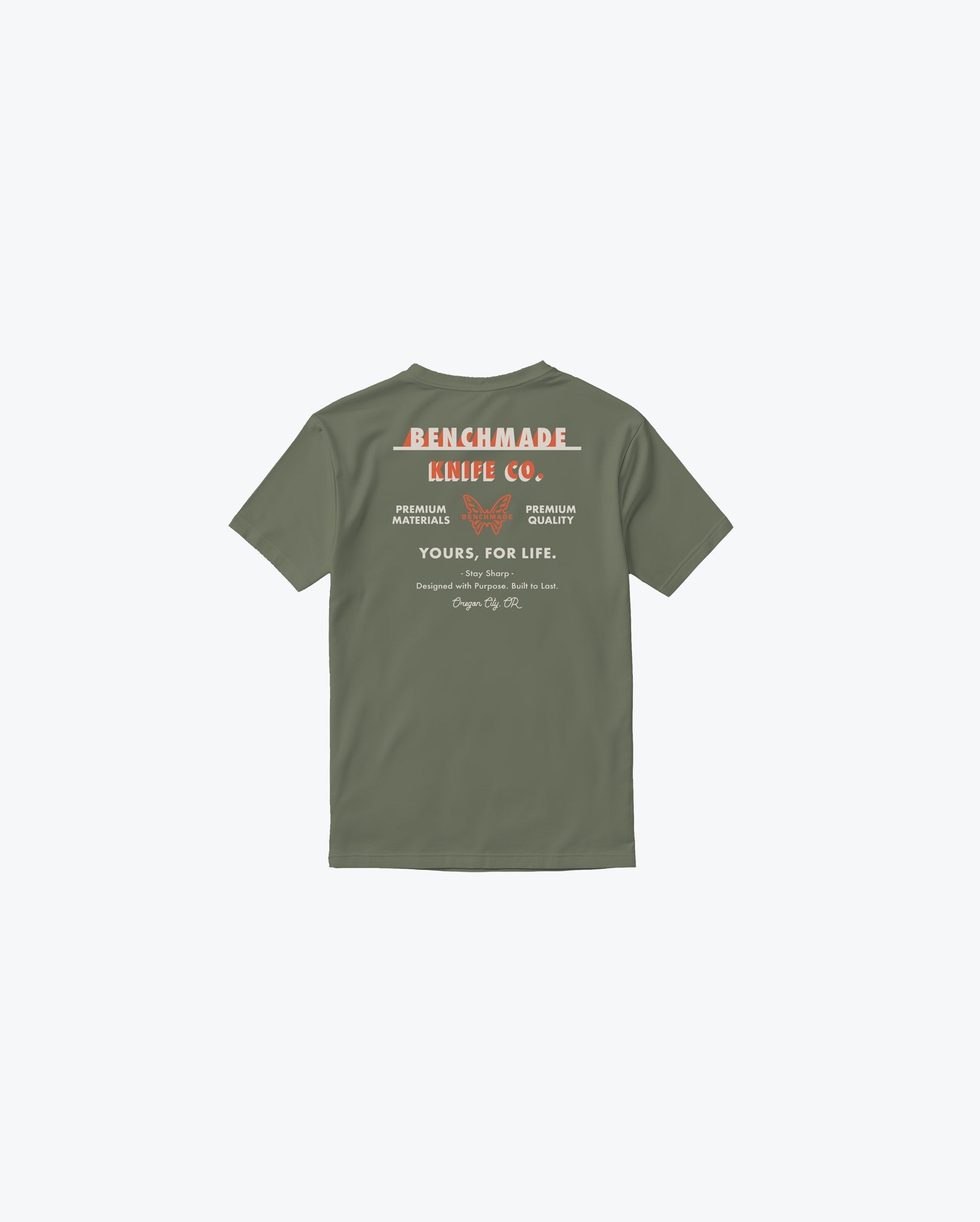 benchmade-knife-co-tee-heritage-t-shirt-garment-dyed-cream-olive-50183 image 3