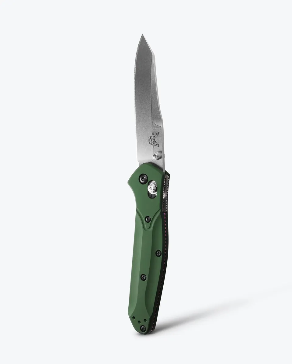 benchmade-osborne-940-green-aluminium-edc-taschenmesser-reverse-tanto image 1