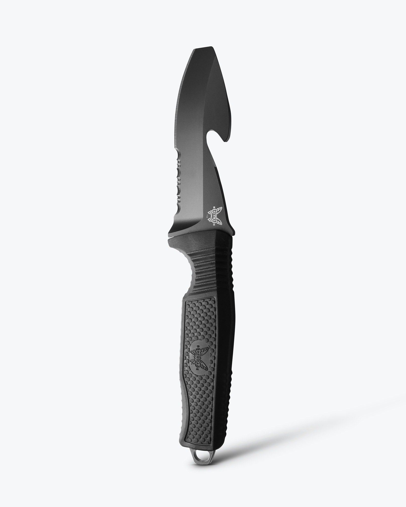 benchmade-h2o-112sbk-blk-fixed-dive-knife-tauchmesser-black-santoprene image 1