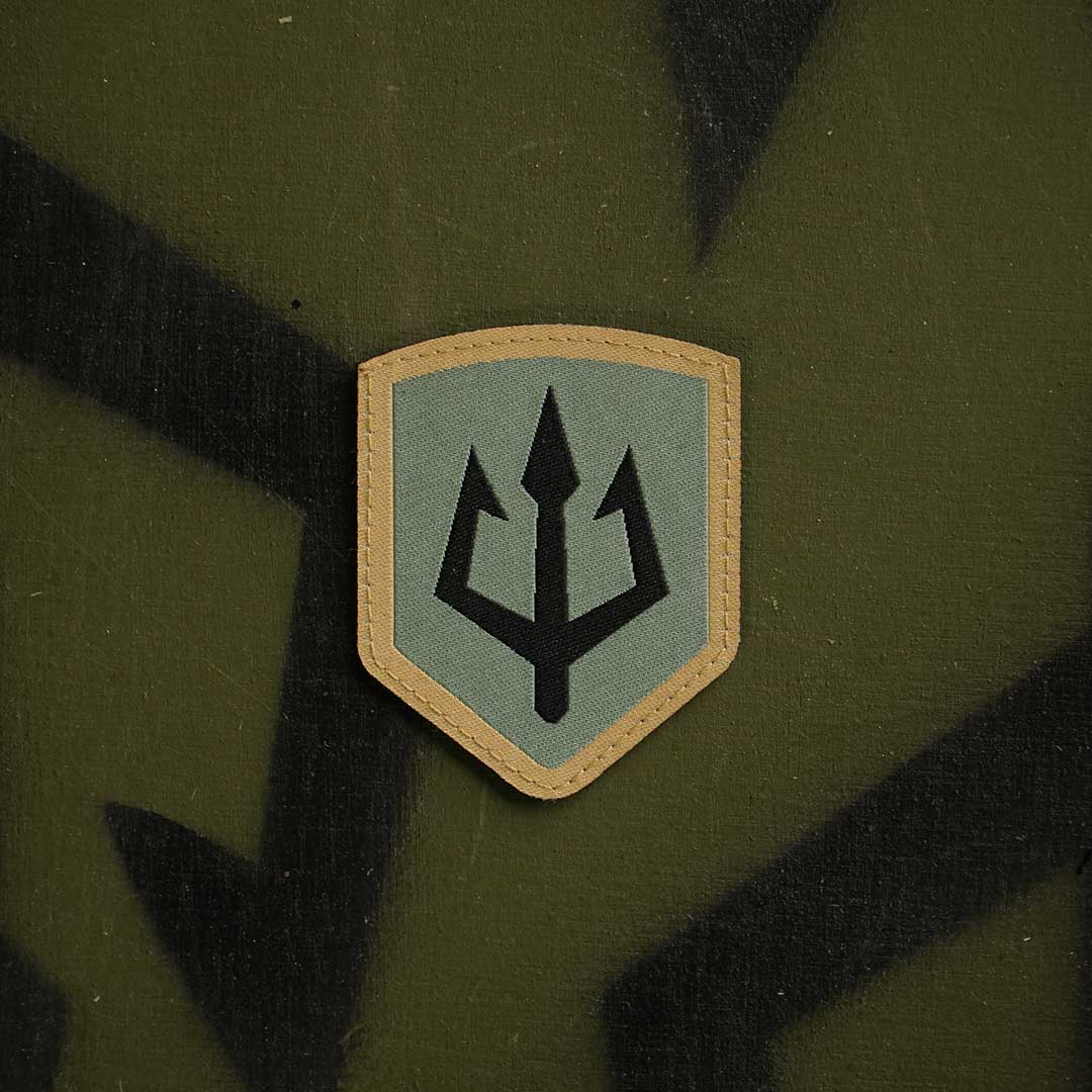 black-trident-sticker-patches-swag-pack image 2