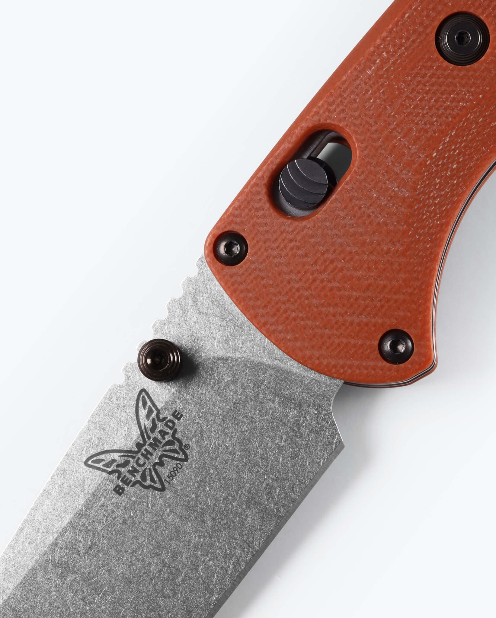 benchmade-slipridge-15090-01-klappmesser-rust-orange-modified-clip-point image 5