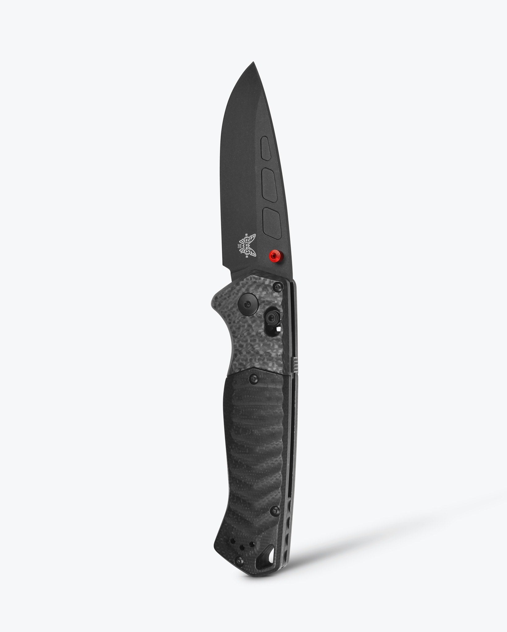 benchmade-psk-593bk-01-carbon-fiber-black-g10-drop-point-survival-folder image 1