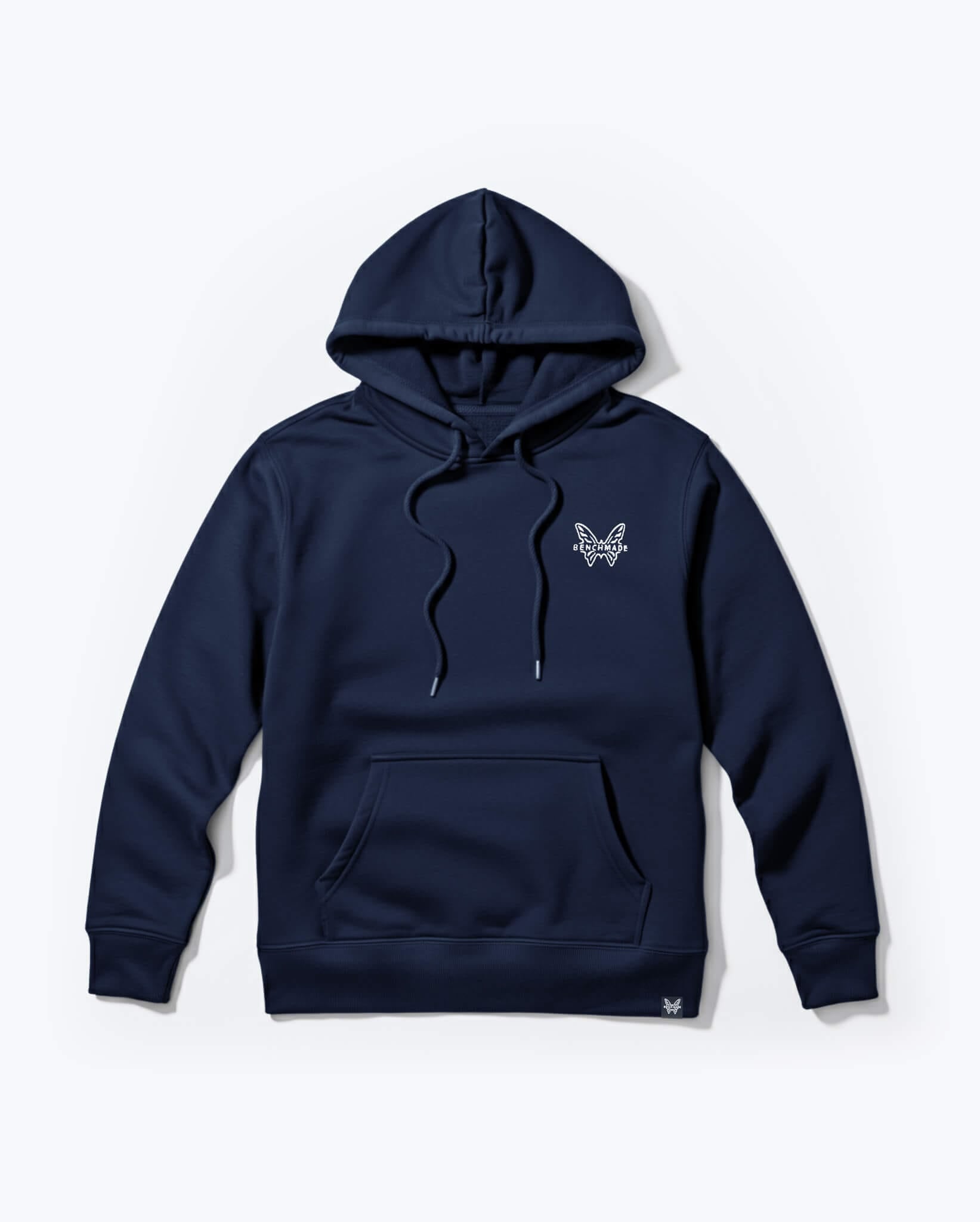 benchmade-heavy-butterfly-pullover-hoodie-baumwolle-poly image 2