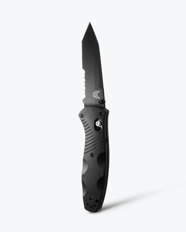 benchmade-barrage-583sbk-tanto-klappmesser-black-valox-mit-axis-assist image 1