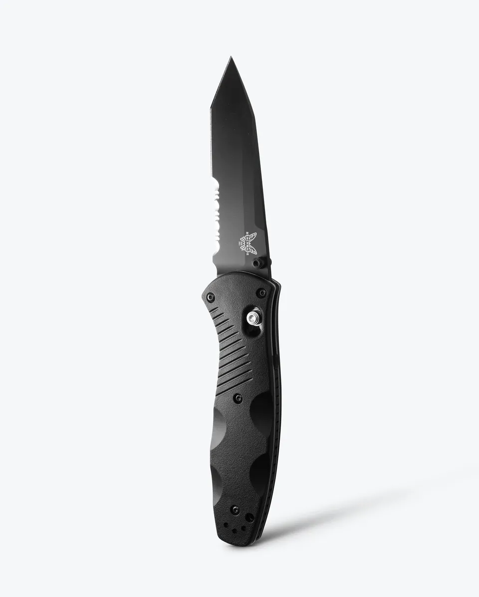 benchmade-barrage-583sbk-tanto-klappmesser-black-valox-mit-axis-assist image 1