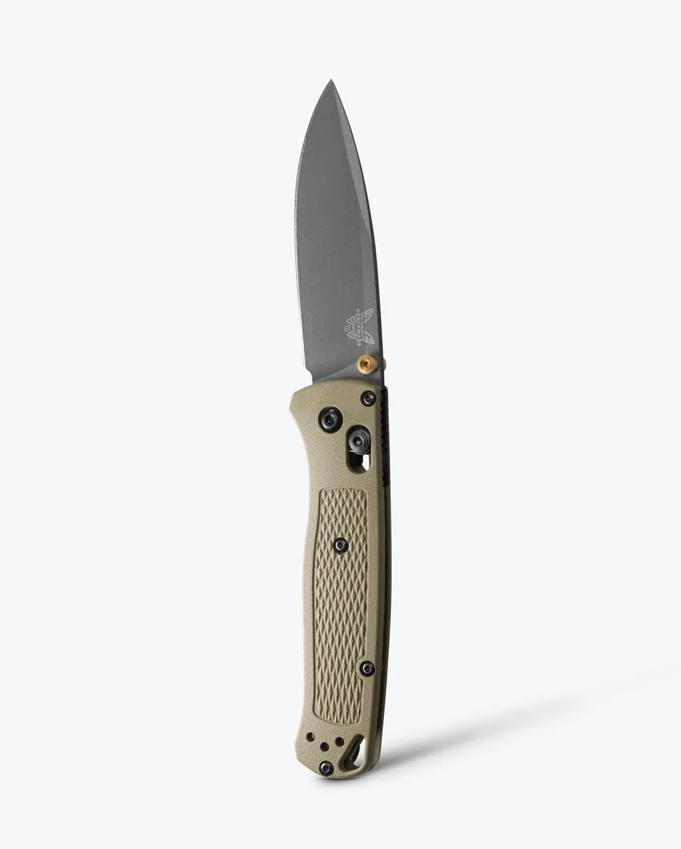 benchmade-bugout-535gry-1-ranger-green-grivory-drop-point-klappmesser image 1