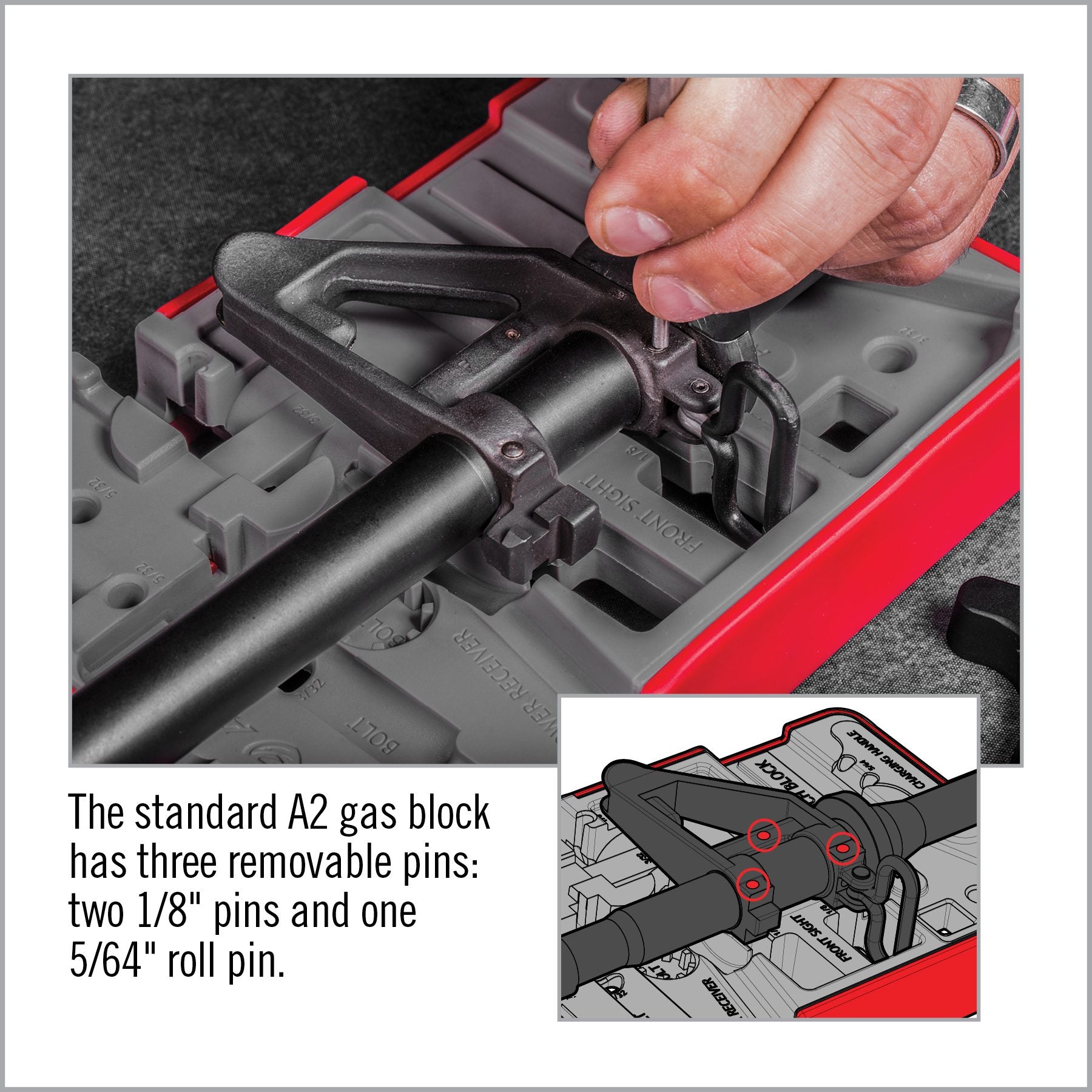 real-avid-master-bench-block-ar15-montageblock-f-r-ar15 image 8