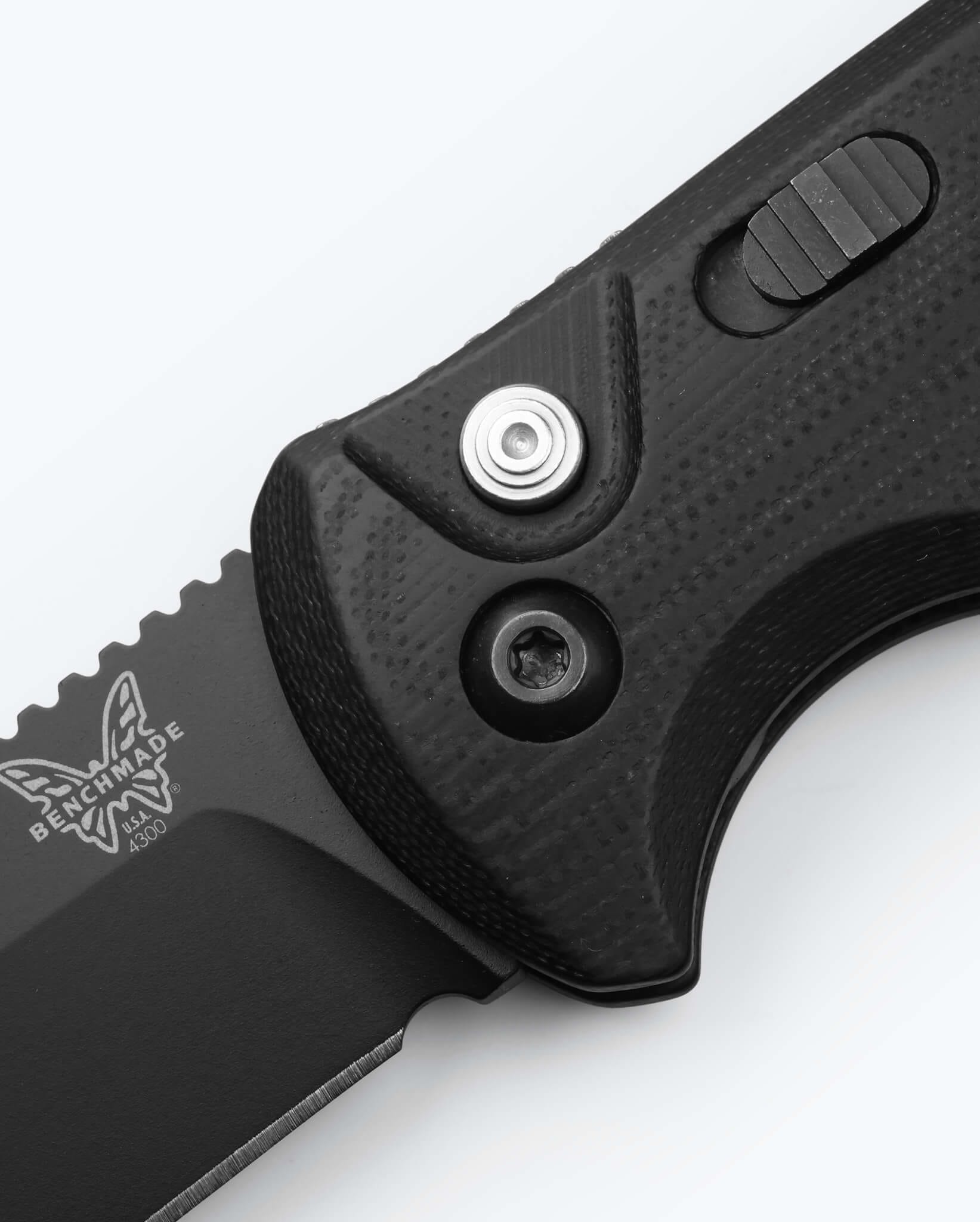 benchmade-cla-black-g10-composite-lite-automatikmesser-drop-point image 5