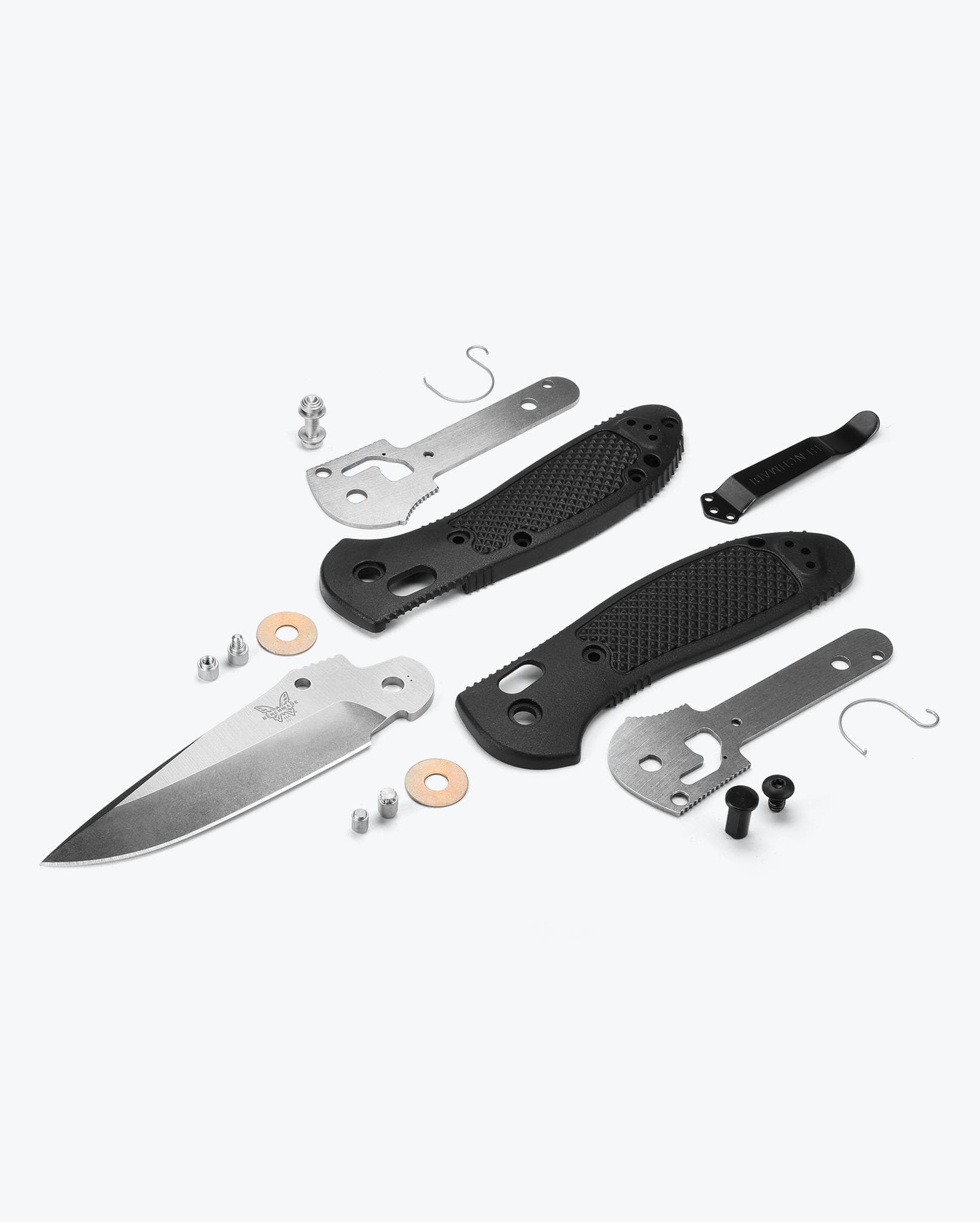 benchmade-griptilian-551-s30v-klappmesser-drop-point-black-grivory image 6