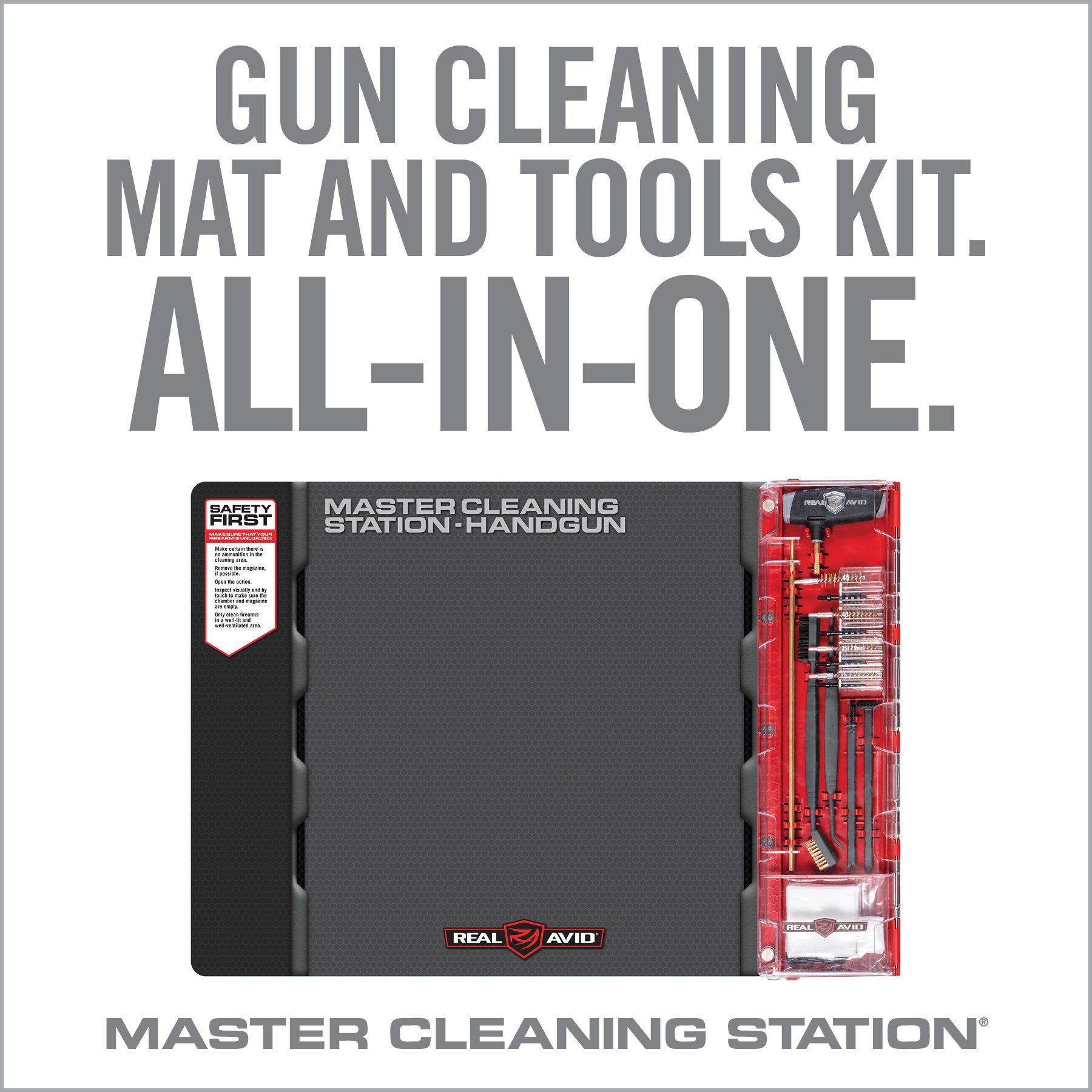 real-avid-master-cleaning-station-handgun-pistolen-reinigungsstation-f-r-22-45 image 2