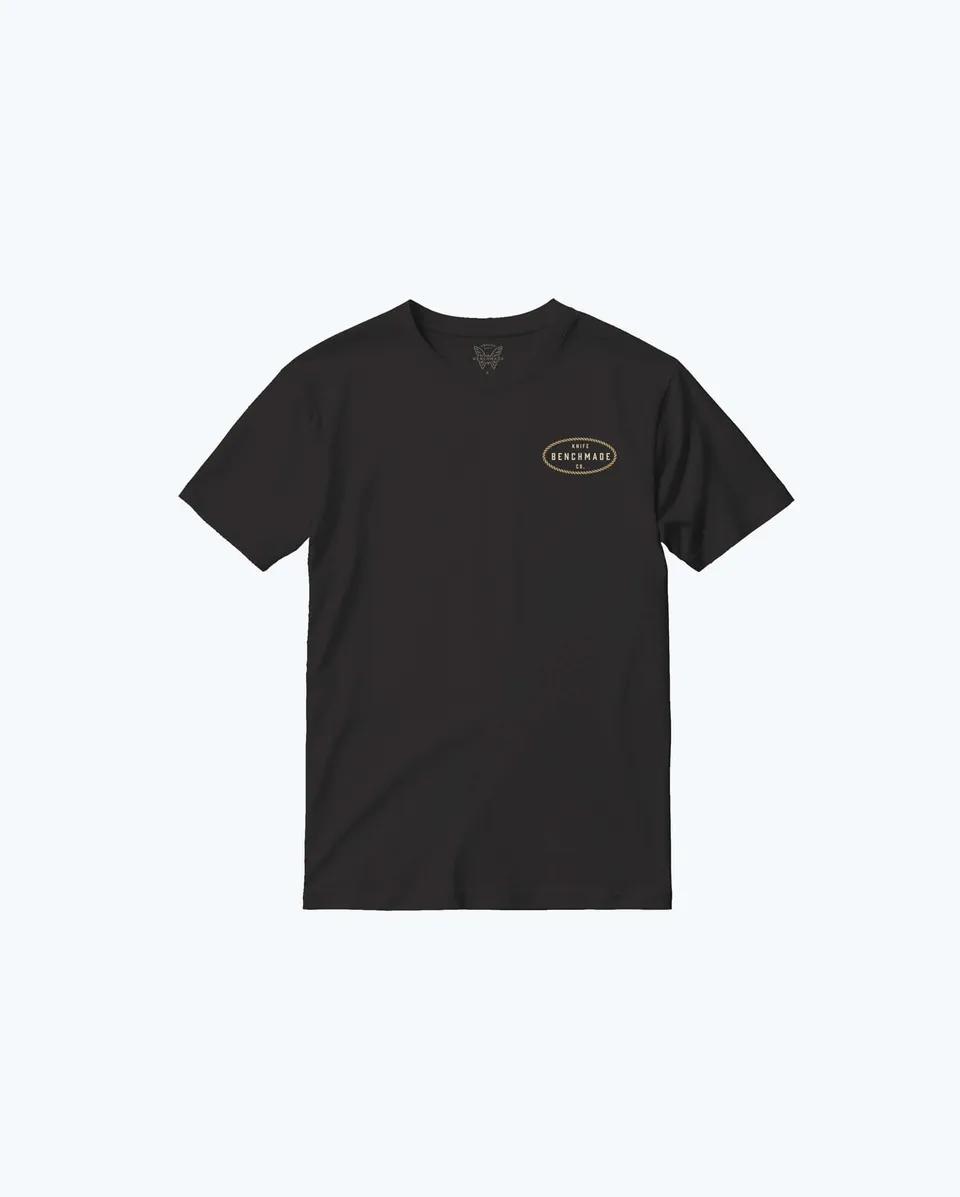benchmade-knots-ss-t-shirt-schwarz-baumwolle-grafik image 1