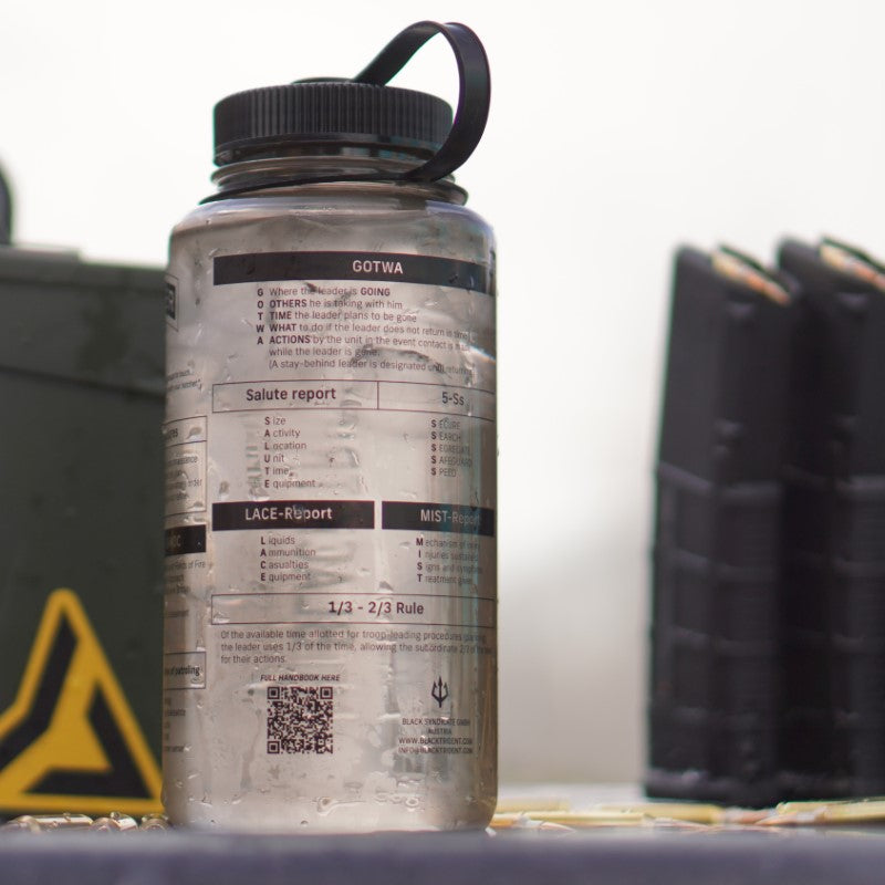 black-trident-ranger-bottle-nalgene-trinkflasche-1-liter image 2