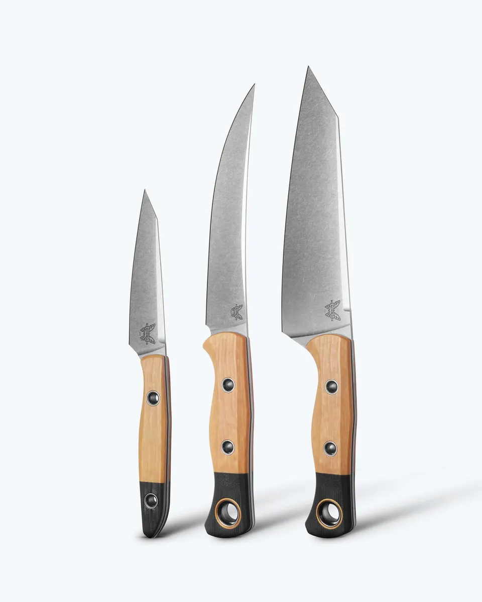 benchmade-3-piece-set-maple-valley-richlite-4005-02-k-chenset image 1