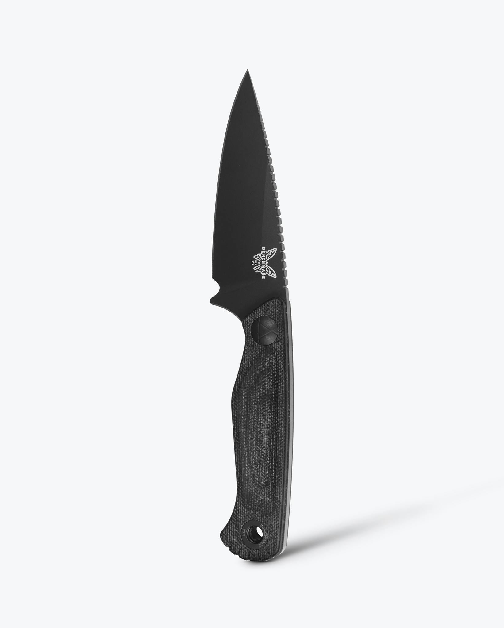 benchmade-dacian-203bk-02-fixed-spear-point-magnacut-micarta image 1