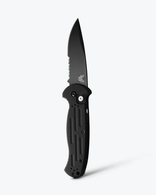 benchmade-afo-ii-9051sbk-automatikmesser-schwarz-aluminium image 1