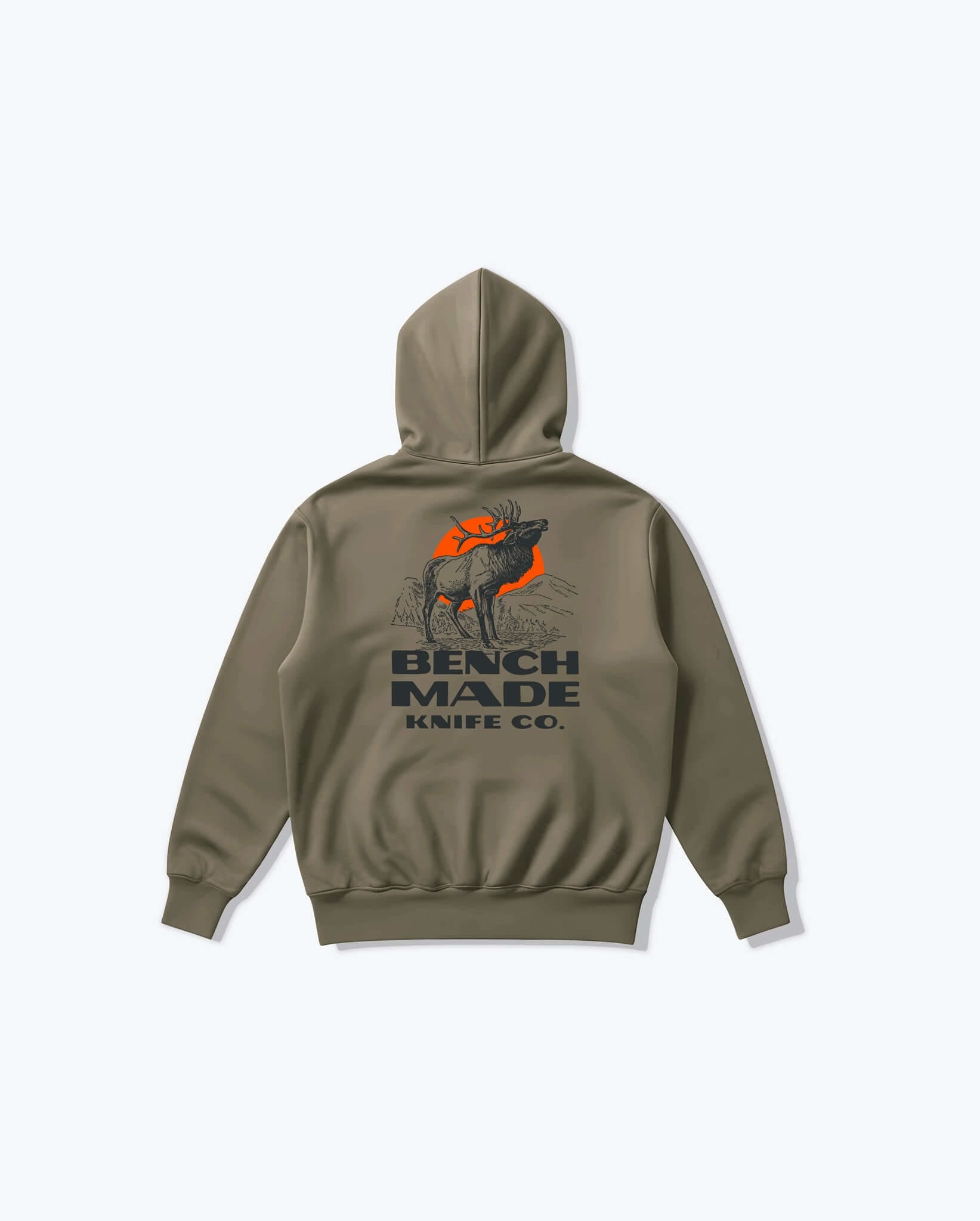 benchmade-antler-pullover-hoodie-50211-olive image 3
