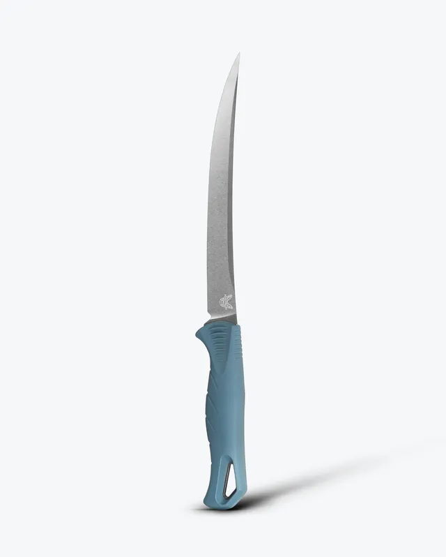 benchmade-fishcrafter-18010-filetiermesser-7-trailing-point-depth-blue-santopren image 1