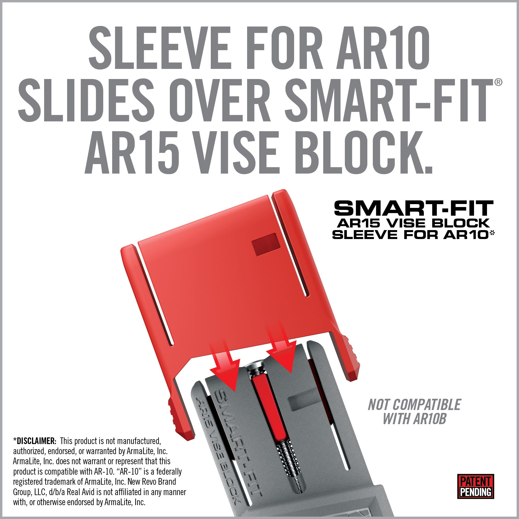 real-avid-smart-fit-vise-block-sleeve-f-r-ar10-aufsatzh-lse image 3