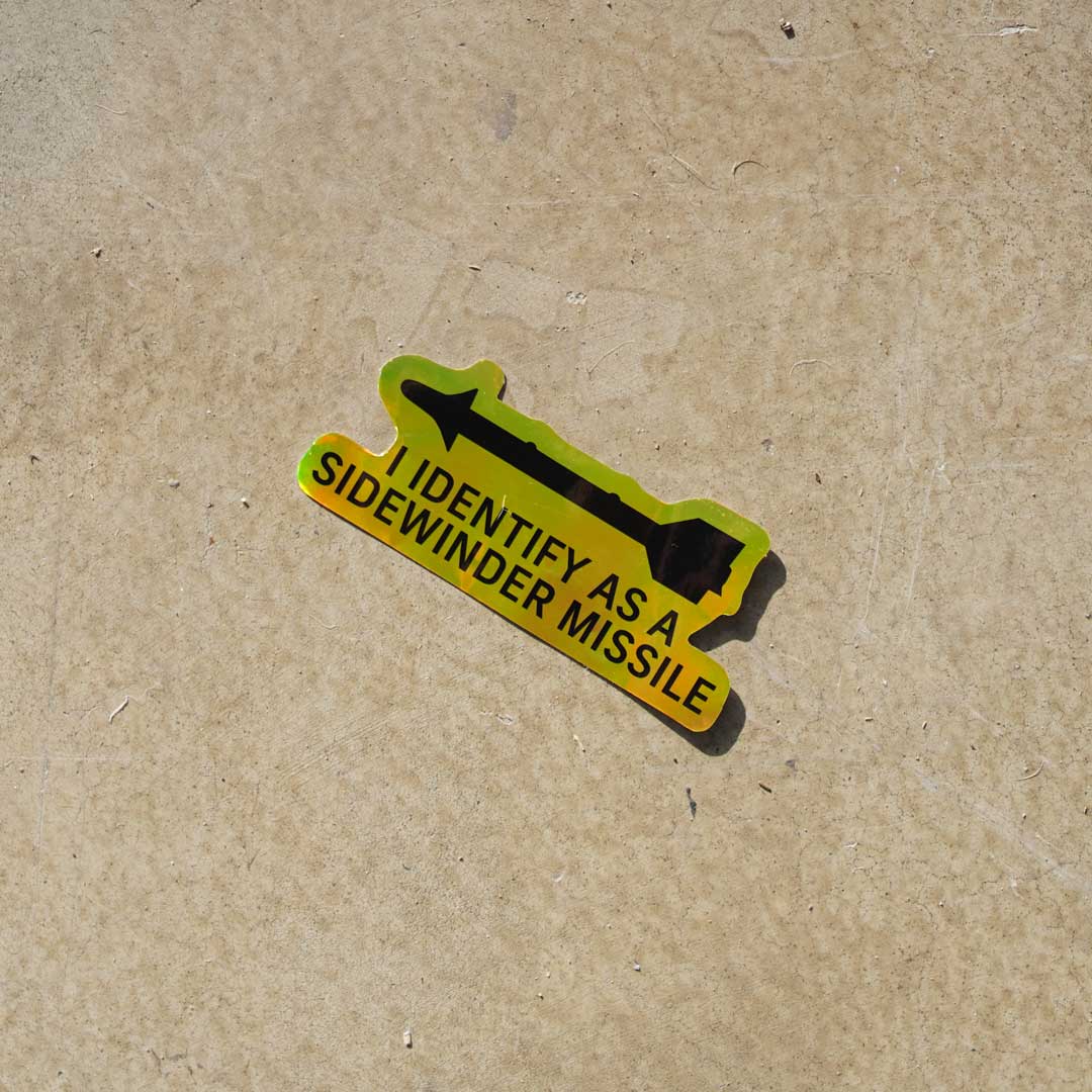 black-trident-inclusive-sticker image 3