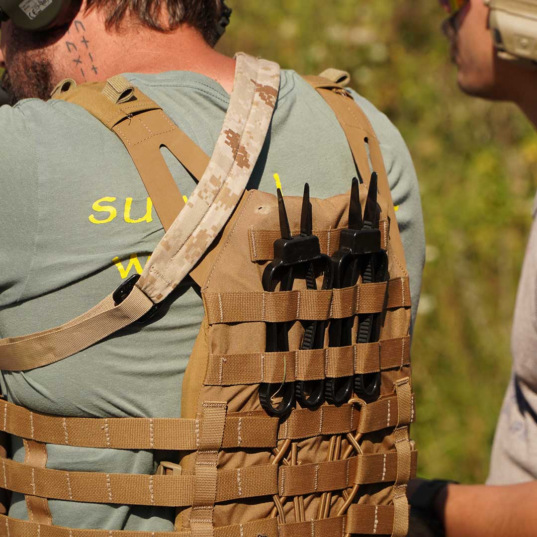 black-trident-two-point-sling-gewehrriemen-gepolstert image 5