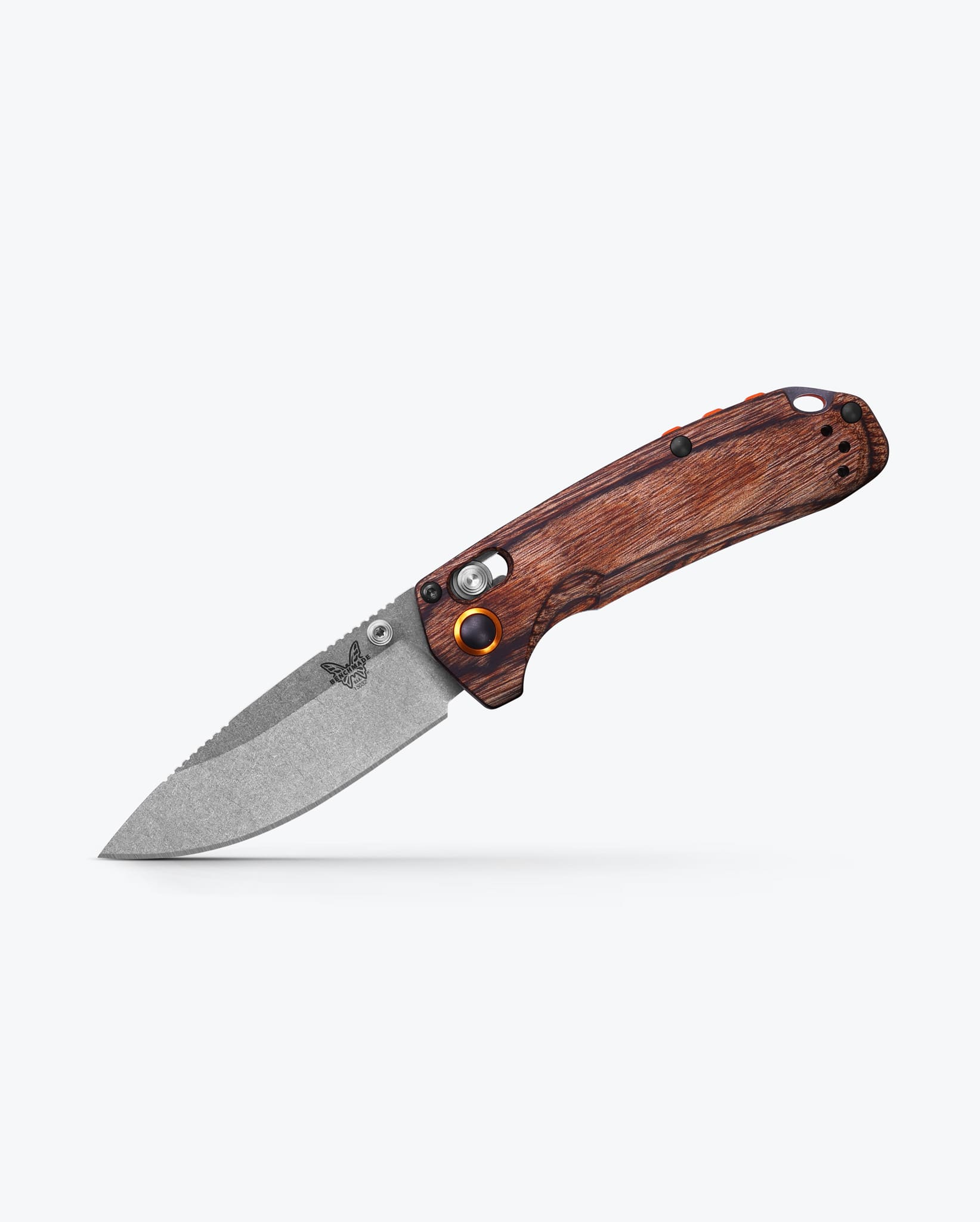 benchmade-north-fork-15032-klappmesser-stabilized-wood-drop-point image 2