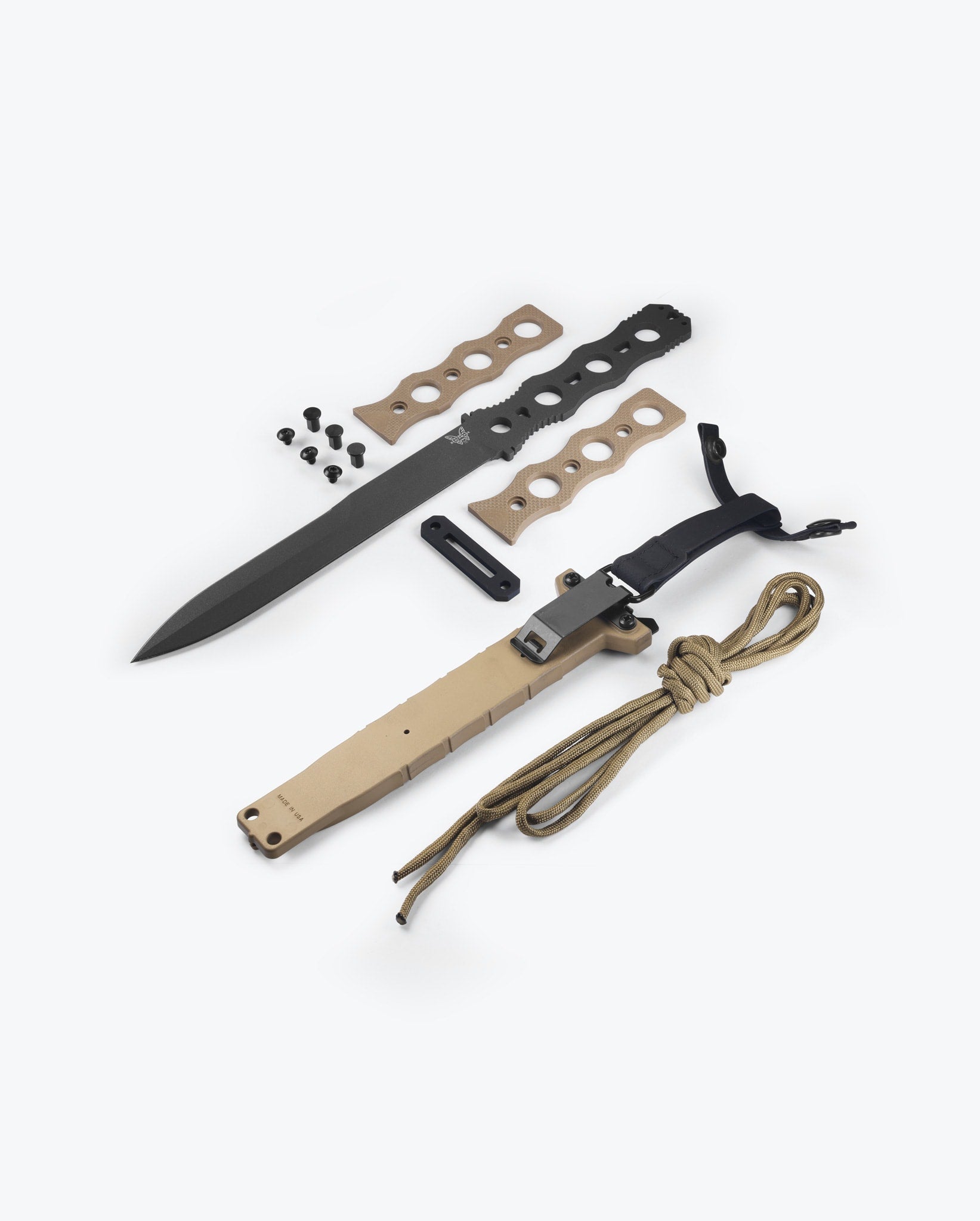 benchmade-socp-fixed-blade-185bk-1-desert-tan-g10-fixed image 6