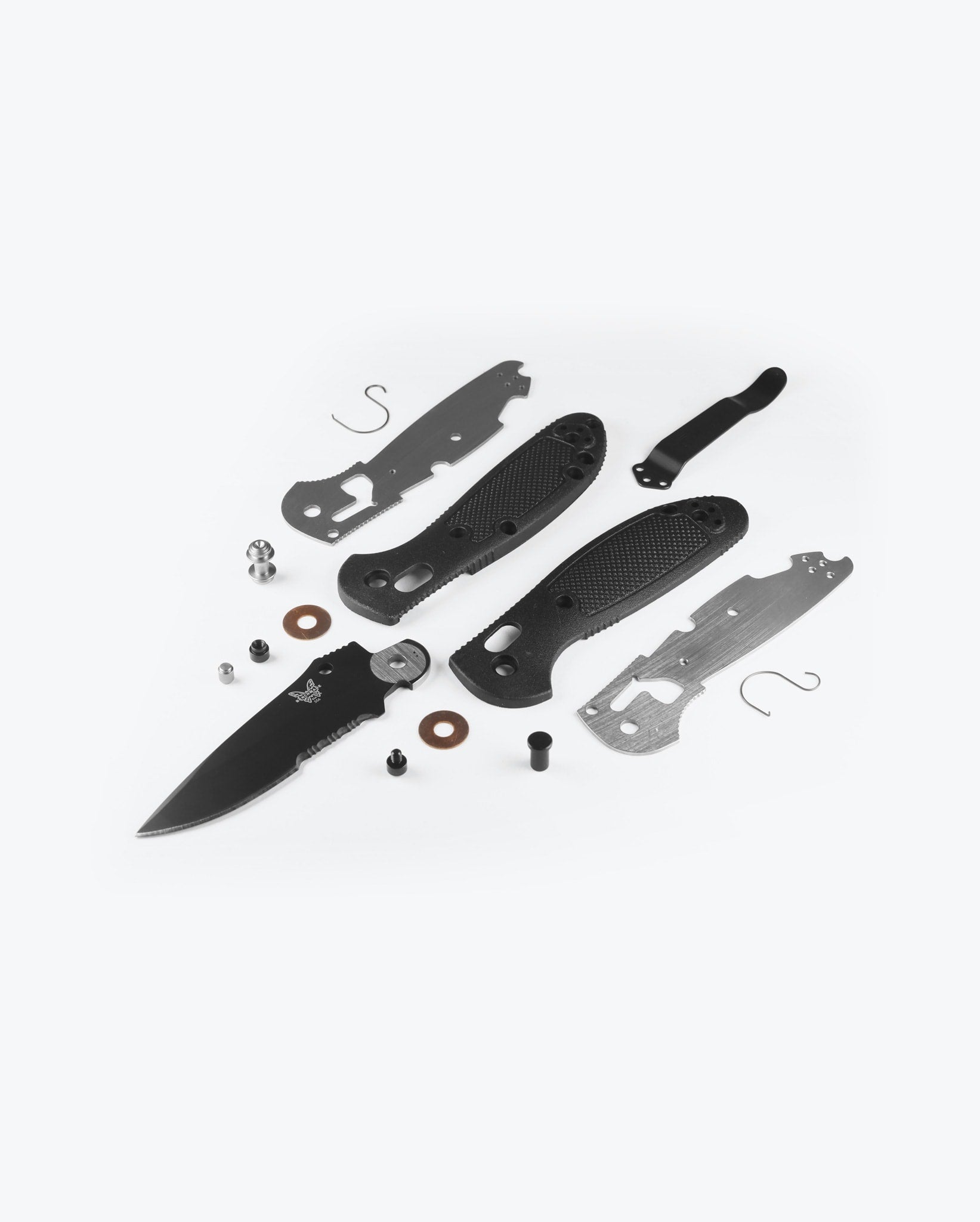 benchmade-mini-griptilian-556sbk-s30v-black-grivory-drop-point image 6