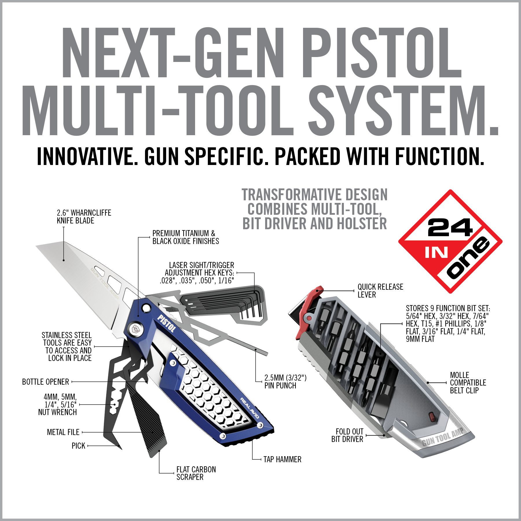 real-avid-gun-tool-amp-pistol-3-in-1-multitool-mit-holster image 5