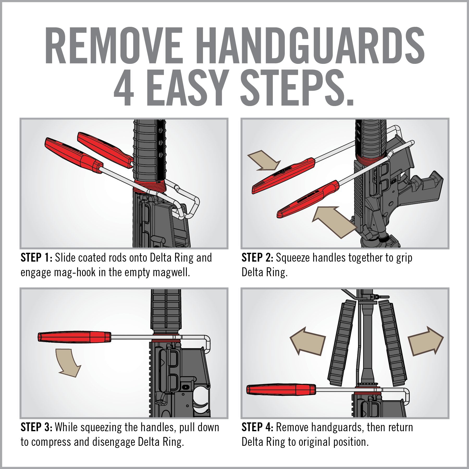 real-avid-easy-grip-handguard-removal-tool-delta-ring-werkzeug-ar15 image 5