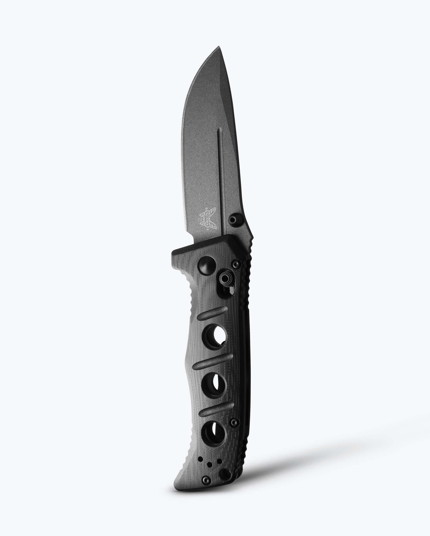 benchmade-mini-adamas-273-04-klappmesser-drop-point-black-g10 image 1