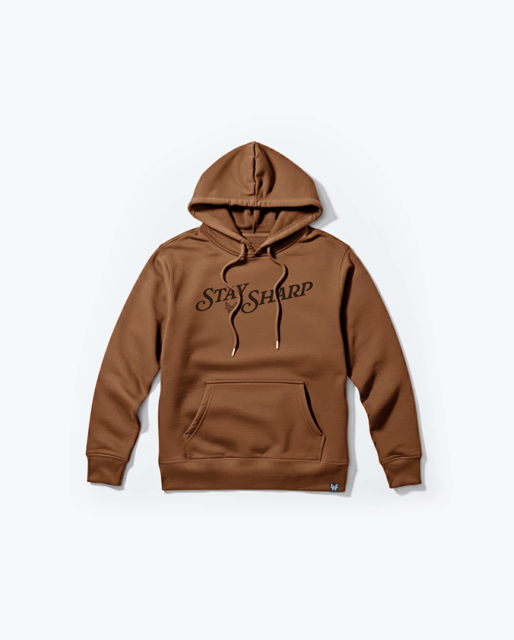benchmade-stay-sharp-hoodie-kapuzenpullover-saddle-10oz-cotton-poly image 2