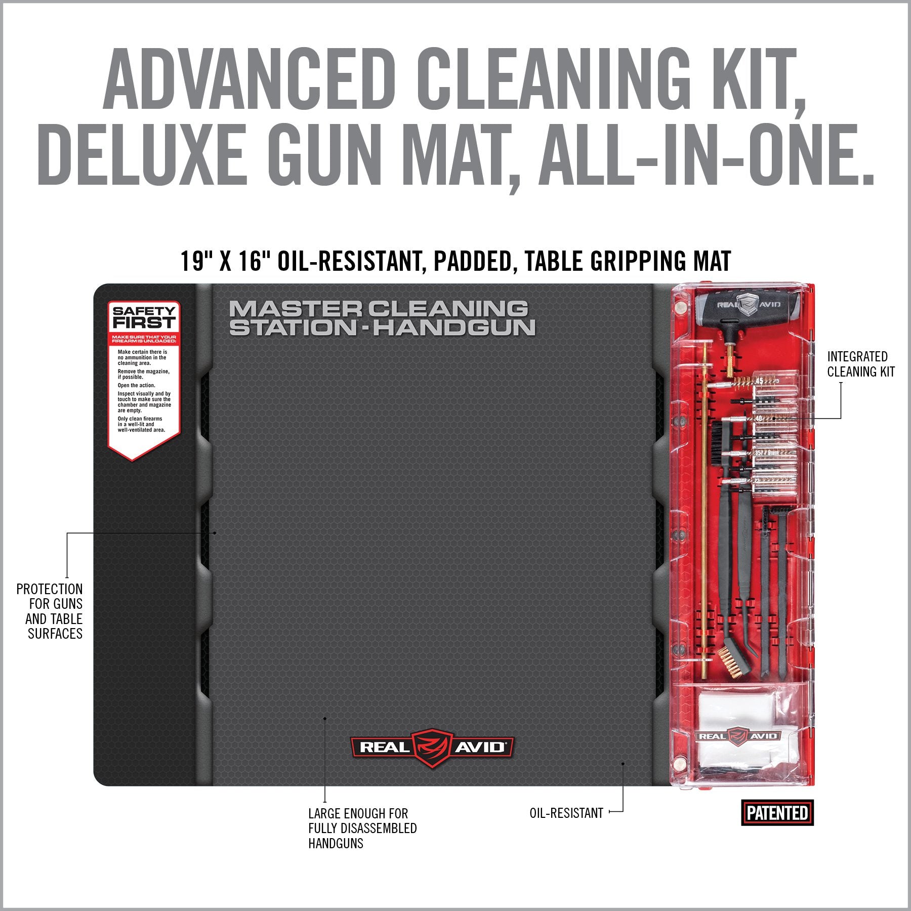 real-avid-master-cleaning-station-handgun-pistolen-reinigungsstation-f-r-22-45 image 3