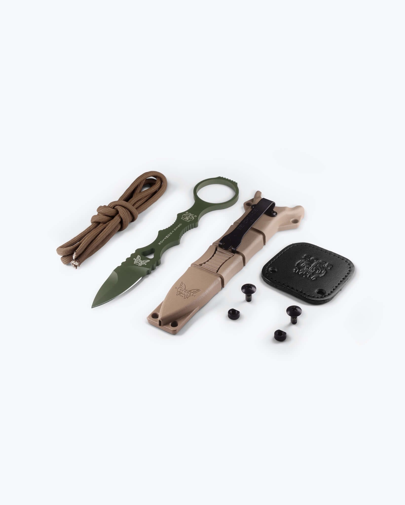 benchmade-mini-socp-dagger-177gn-feststehender-dolch-od-green-spear-point image 6
