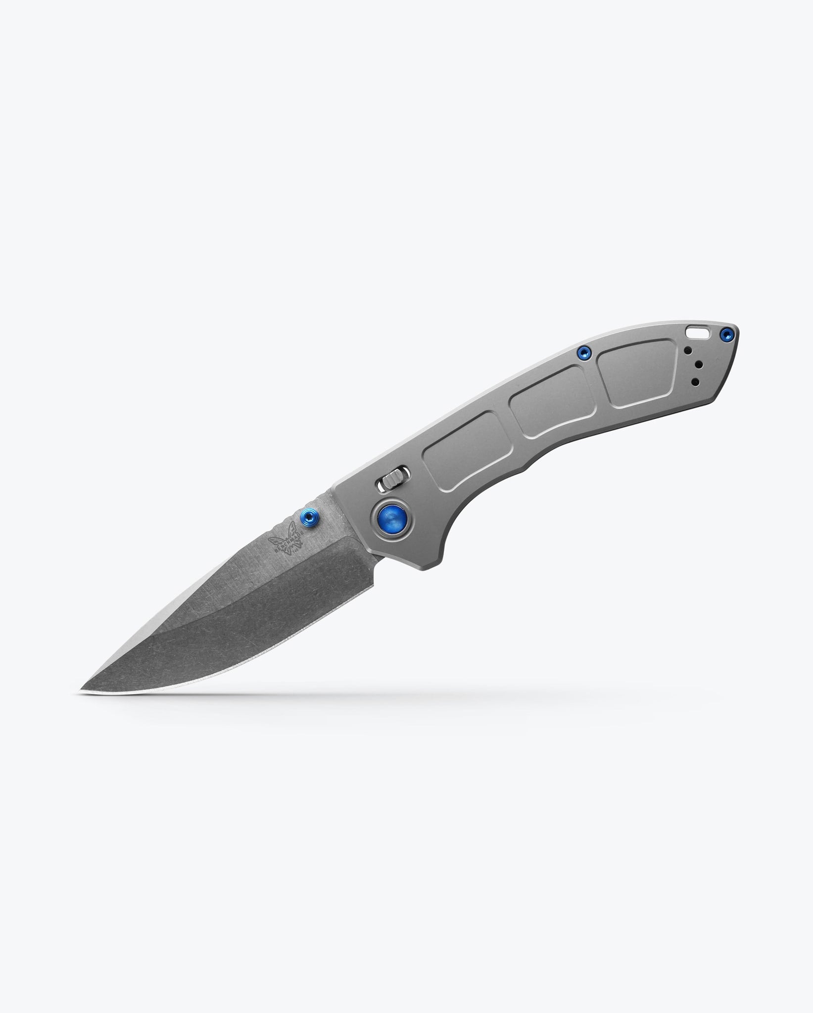benchmade-narrows-748-klappmesser-gray-titanium-drop-point image 2