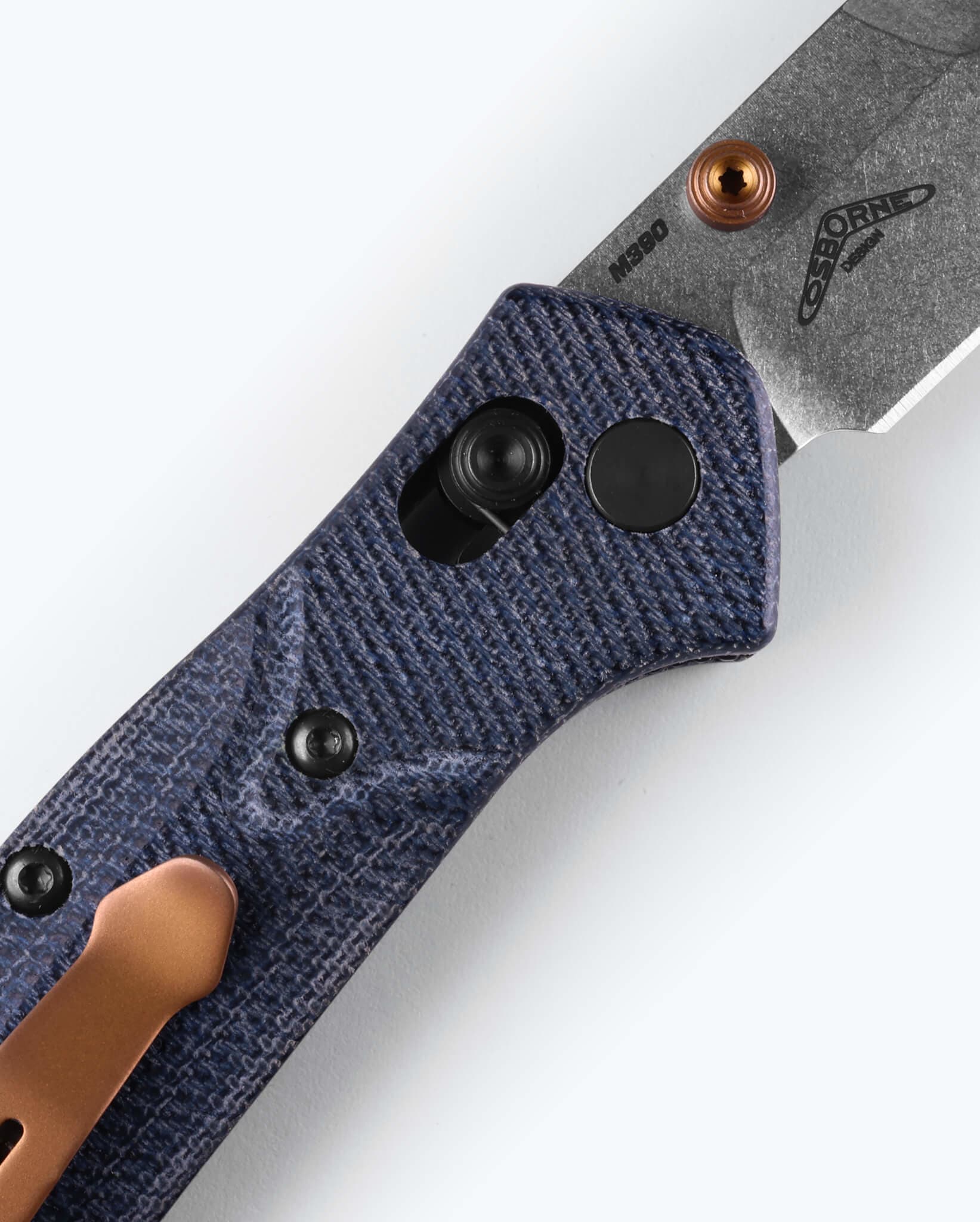 benchmade-945-04-mini-osborne-denim-micarta-reverse-tanto-m390 image 5
