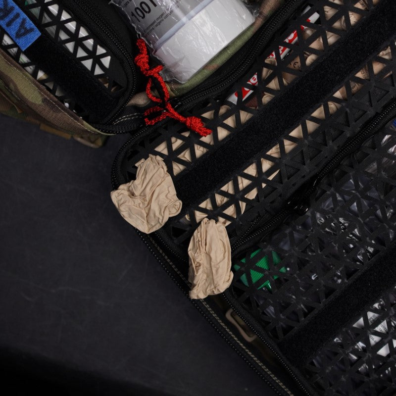 black-trident-clear-bags-3er-set-f-r-golden-hour-bag image 2
