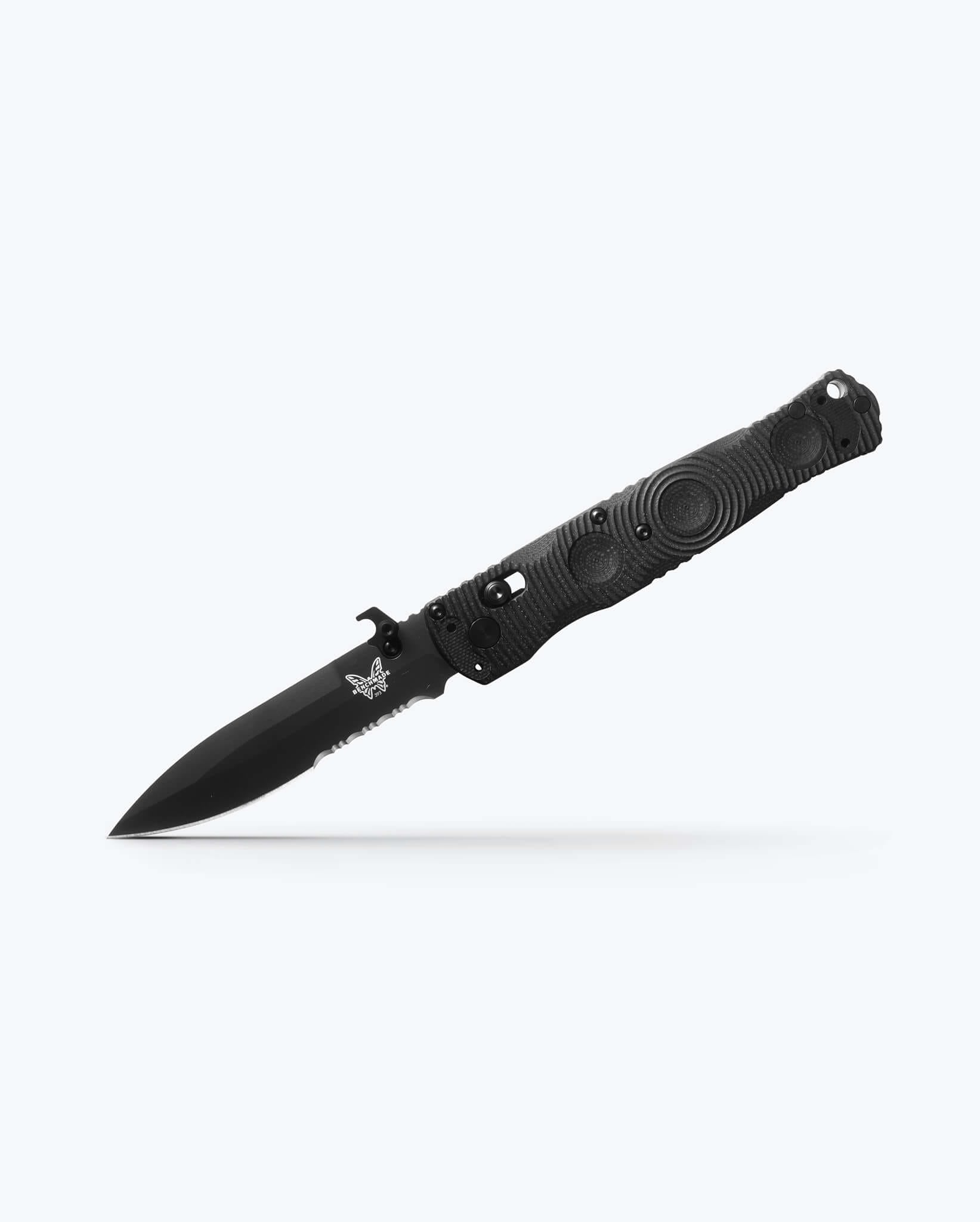 benchmade-mini-socp-folder-393sbk-schwarz-spear-point image 2