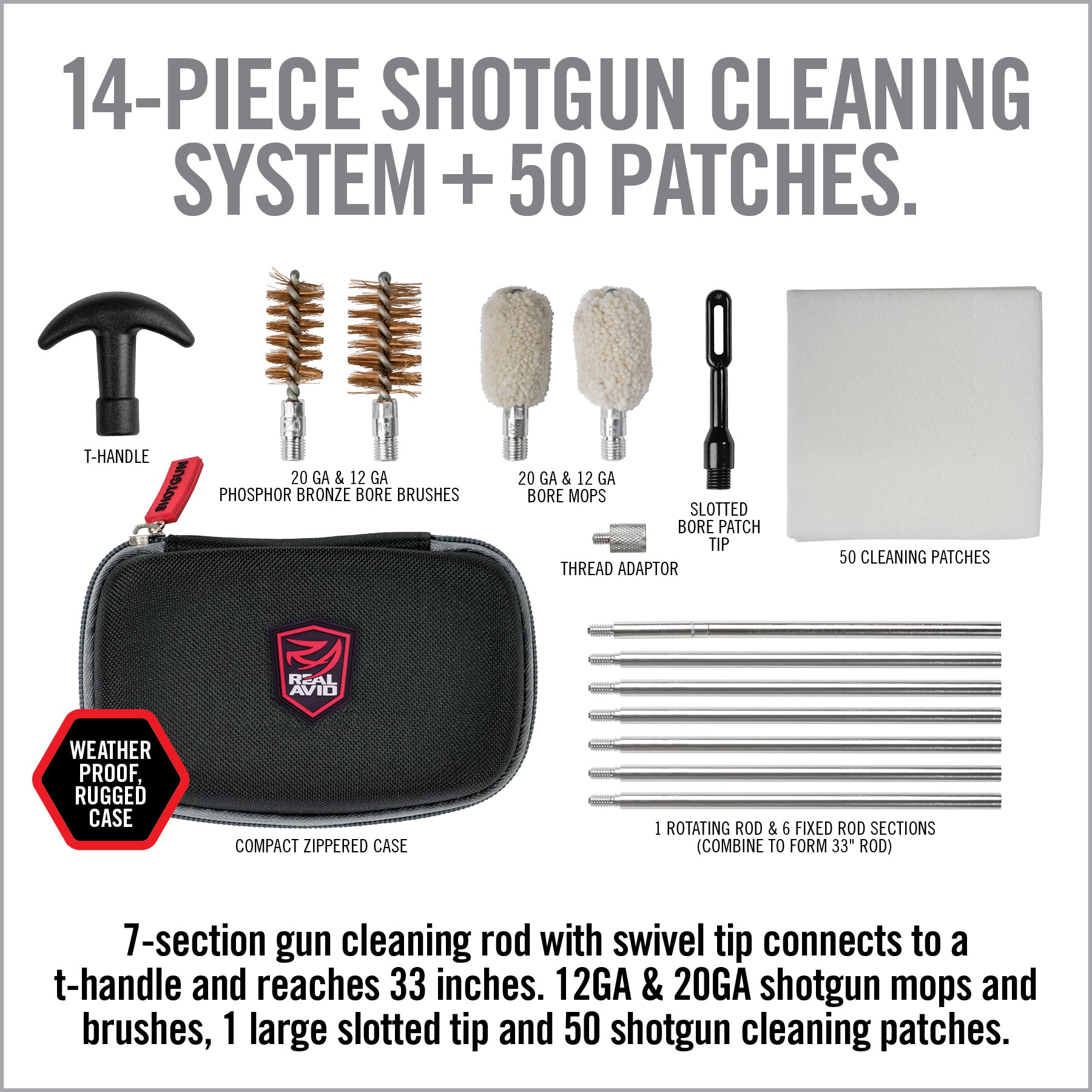 real-avid-gun-boss-shotgun-cleaning-pack-flinten-reinigungsset-mit-st-nder image 4