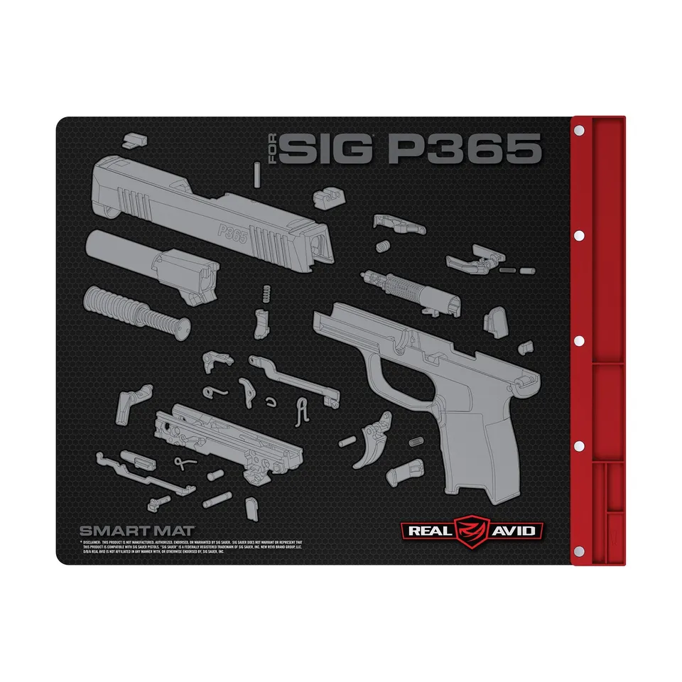 real-avid-smart-mat-f-r-sig-p365-48-3-x-40-6-cm-waffenreinigungsmatte-lbest-ndig image 1