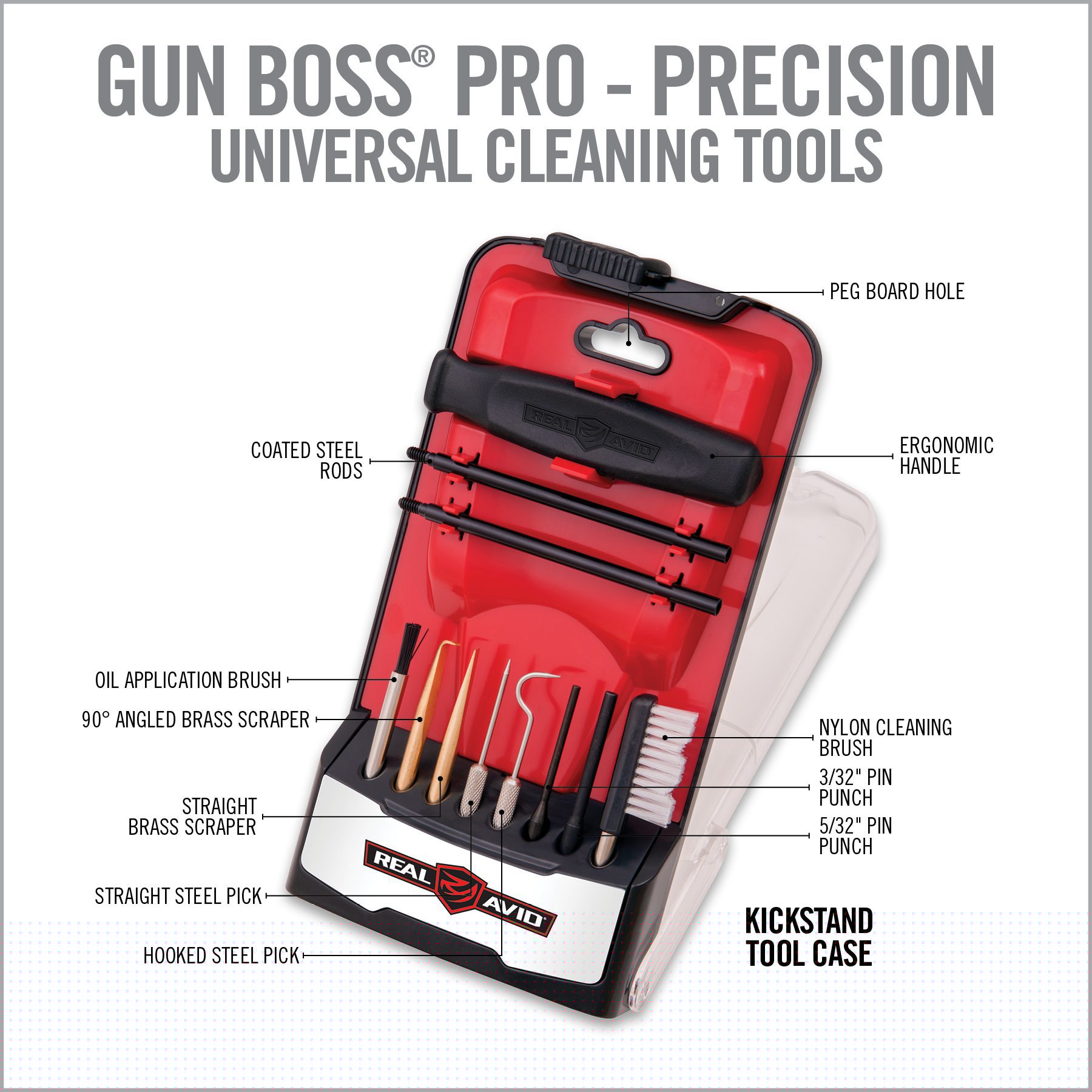 real-avid-gun-boss-pro-precision-cleaning-tools-detail-reinigungsset image 8