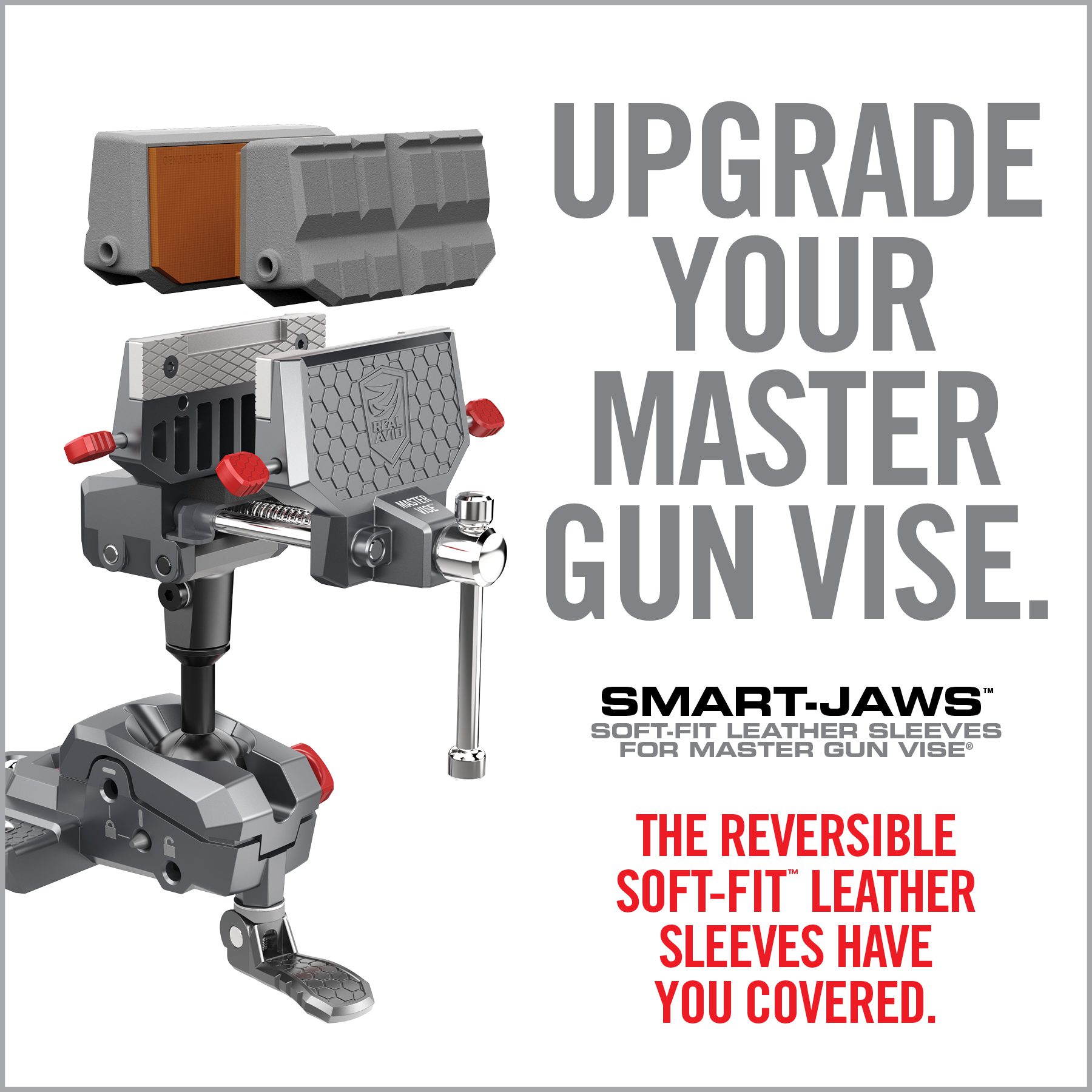 real-avid-smart-jaws-soft-fit-leder-schutzbacken-f-r-master-gun-vise image 3