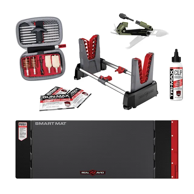 real-avid-gun-boss-shotgun-cleaning-pack-flinten-reinigungsset-mit-st-nder image 1