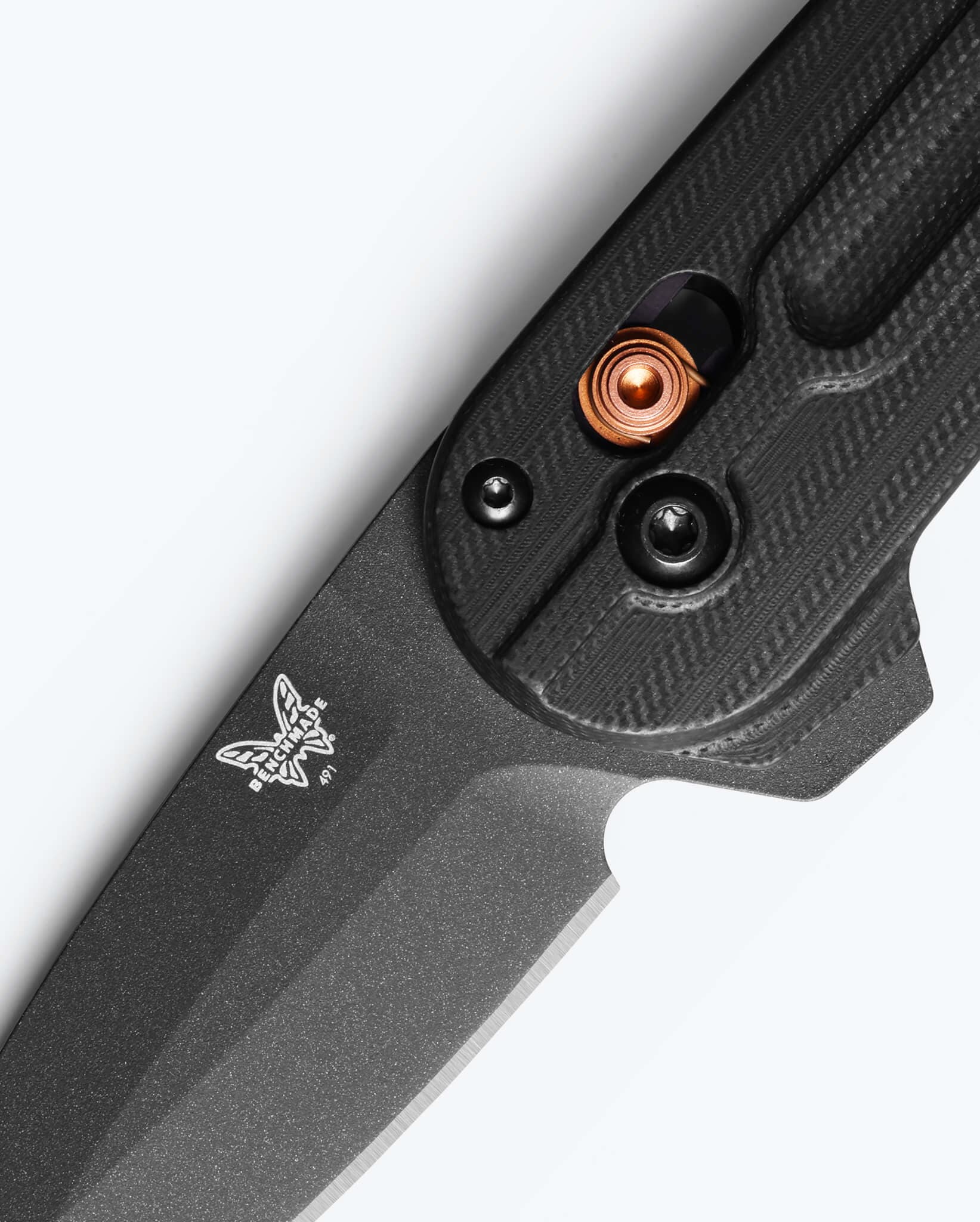 benchmade-lowden-491bk-02-black-g10-spear-point-flipper image 5