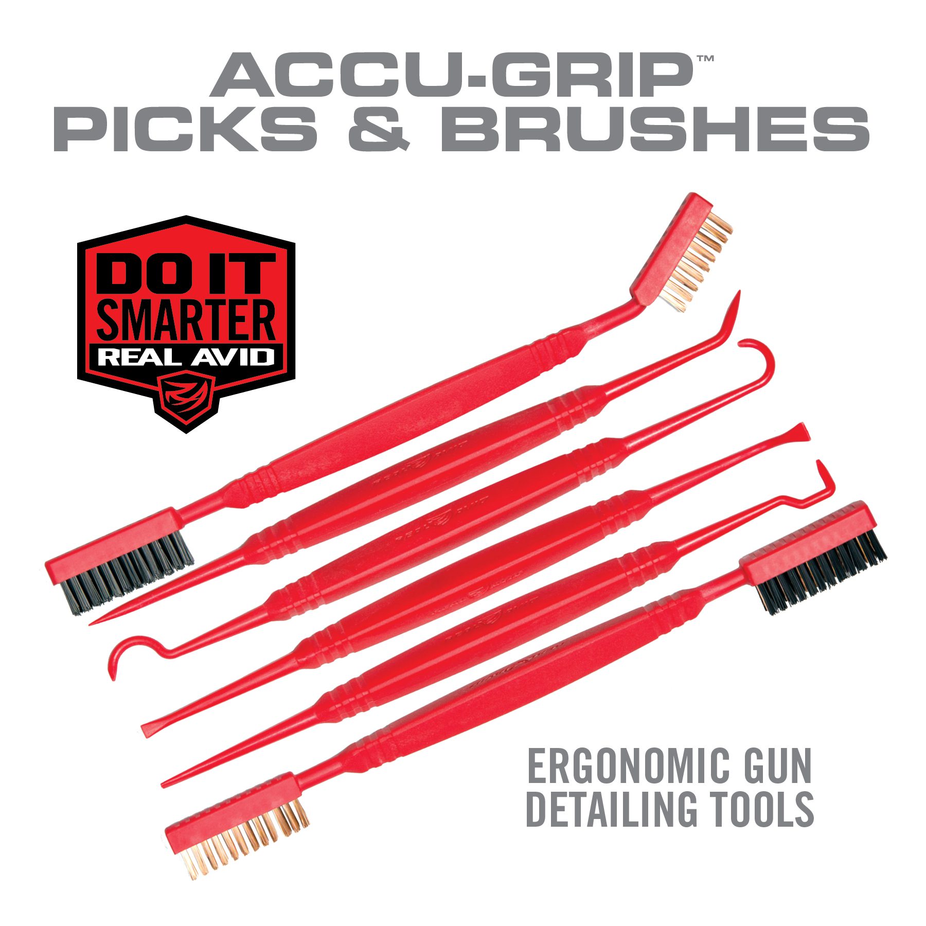 real-avid-accu-grip-picks-brushes-12-teiliges-reinigungs-werkzeugset image 2