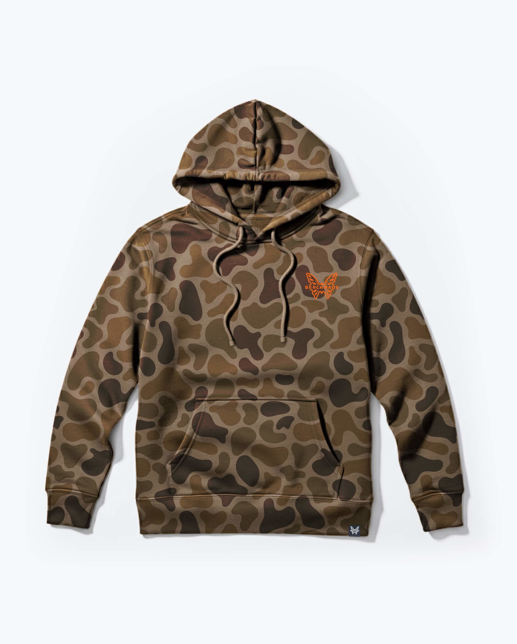 benchmade-butterfly-pullover-hoodie-50208-camo-orange image 1